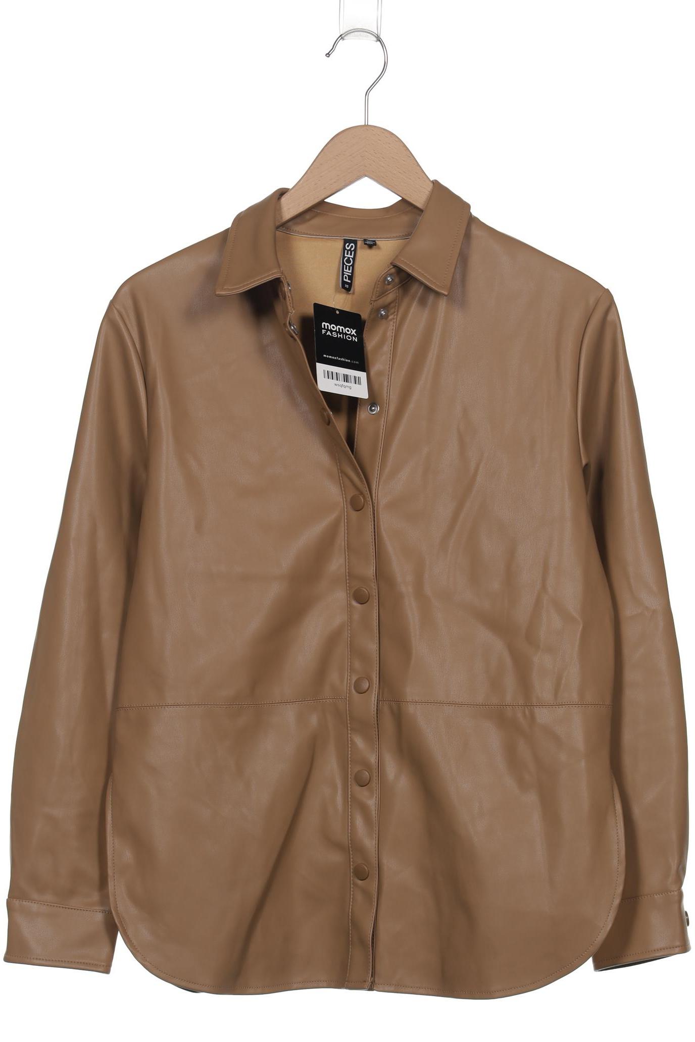 

pieces Damen Jacke, beige, Gr. 34