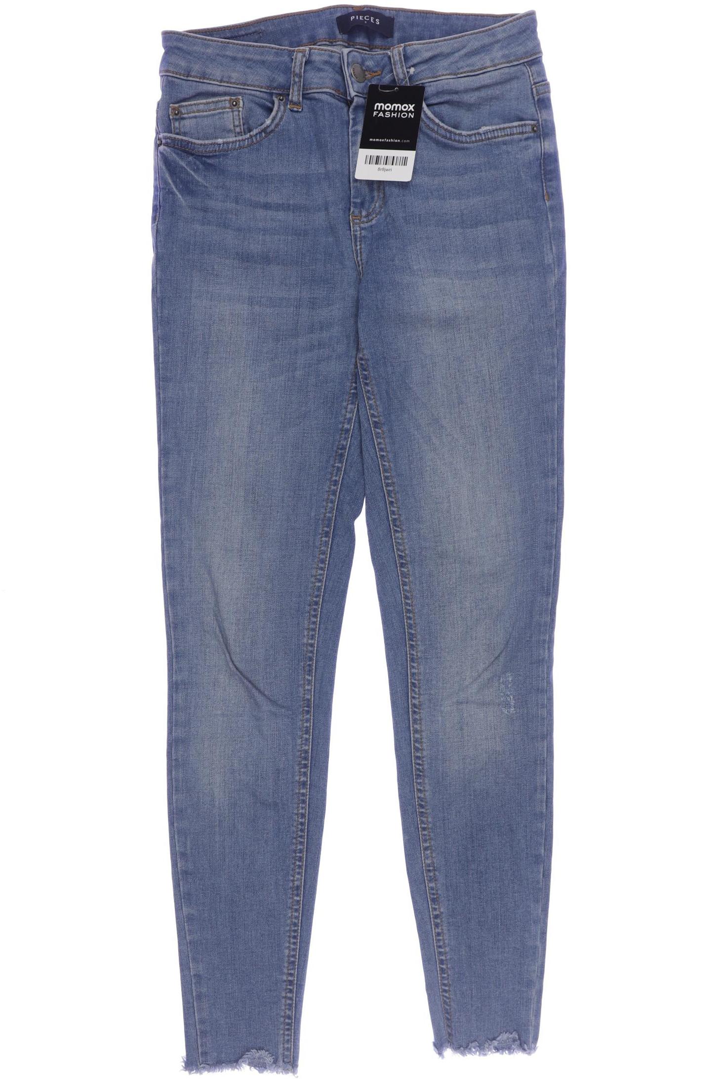 

pieces Damen Jeans, blau, Gr. 0