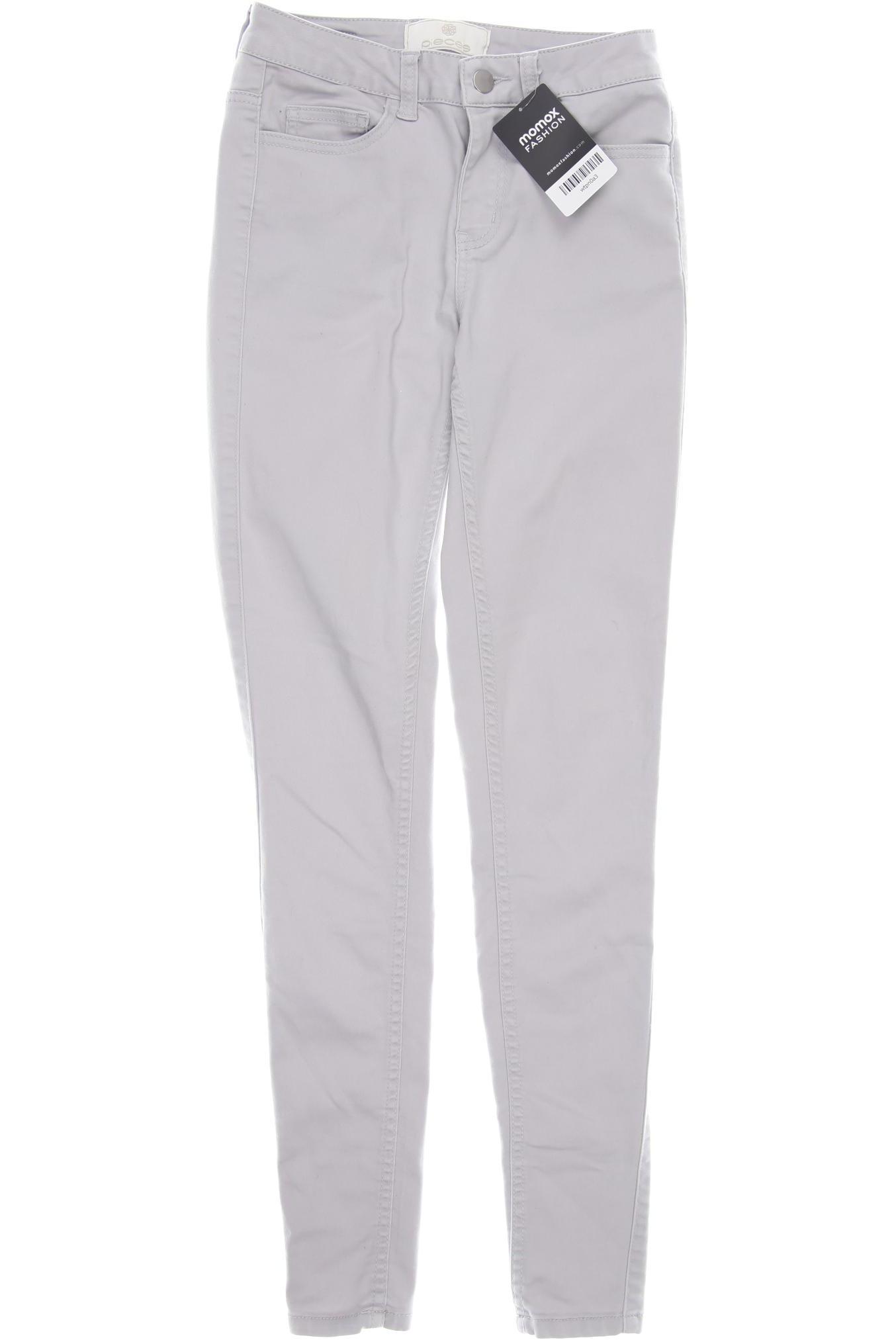 

pieces Damen Jeans, grau