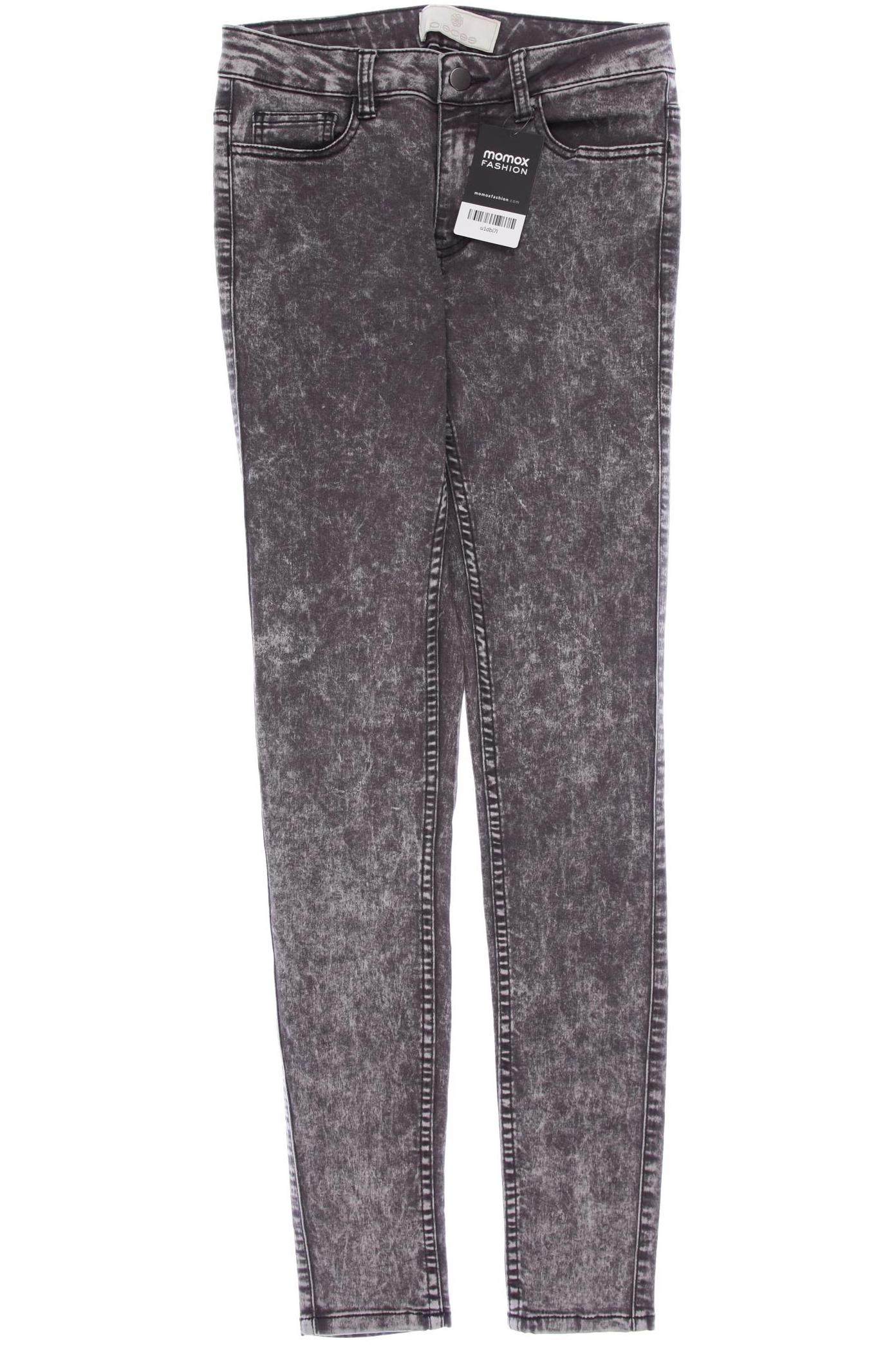 

pieces Damen Jeans, grau, Gr. 0