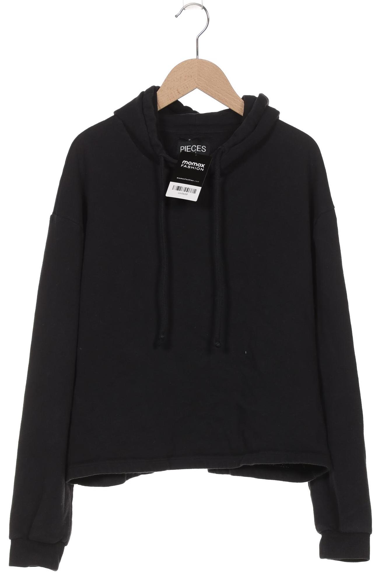 

pieces Damen Kapuzenpullover, schwarz, Gr. 42