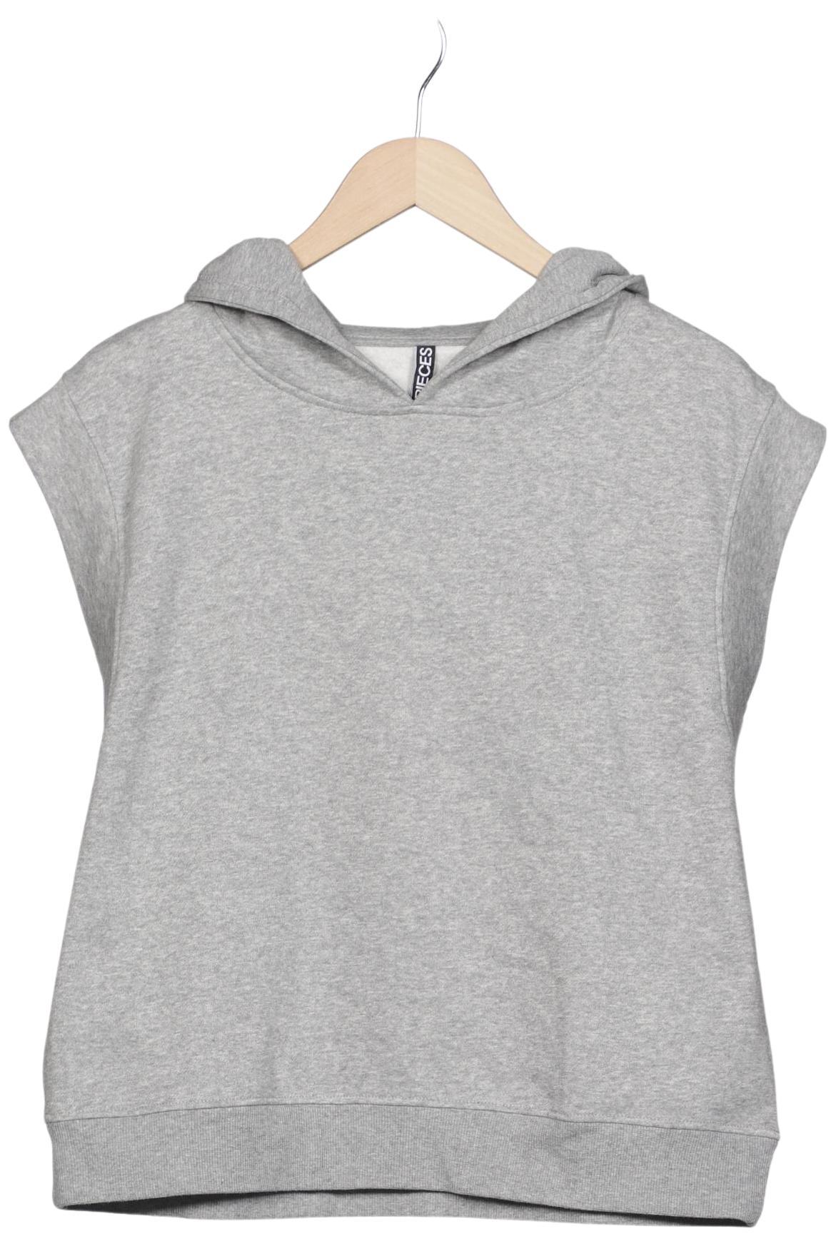 

pieces Damen Kapuzenpullover, grau, Gr. 42
