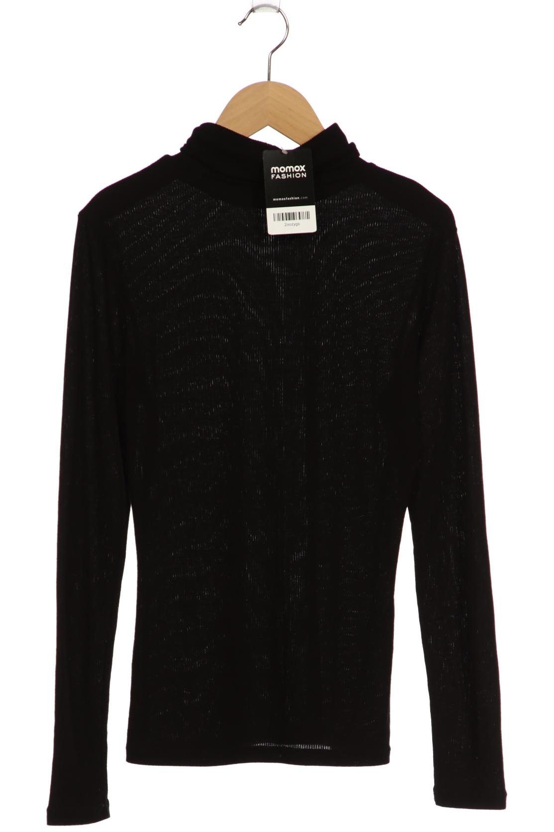 

pieces Damen Langarmshirt, schwarz, Gr. 42