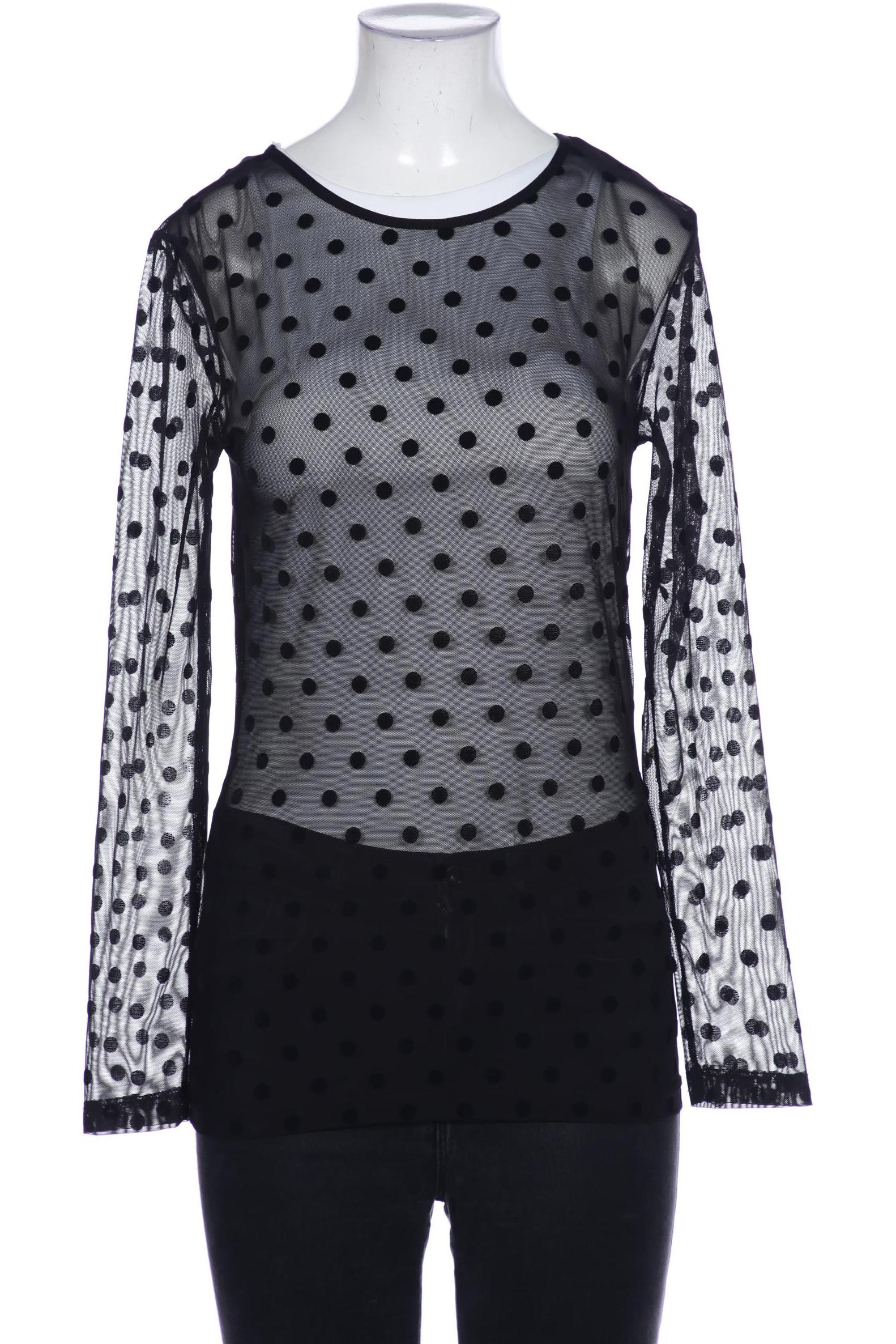 

pieces Damen Langarmshirt, schwarz