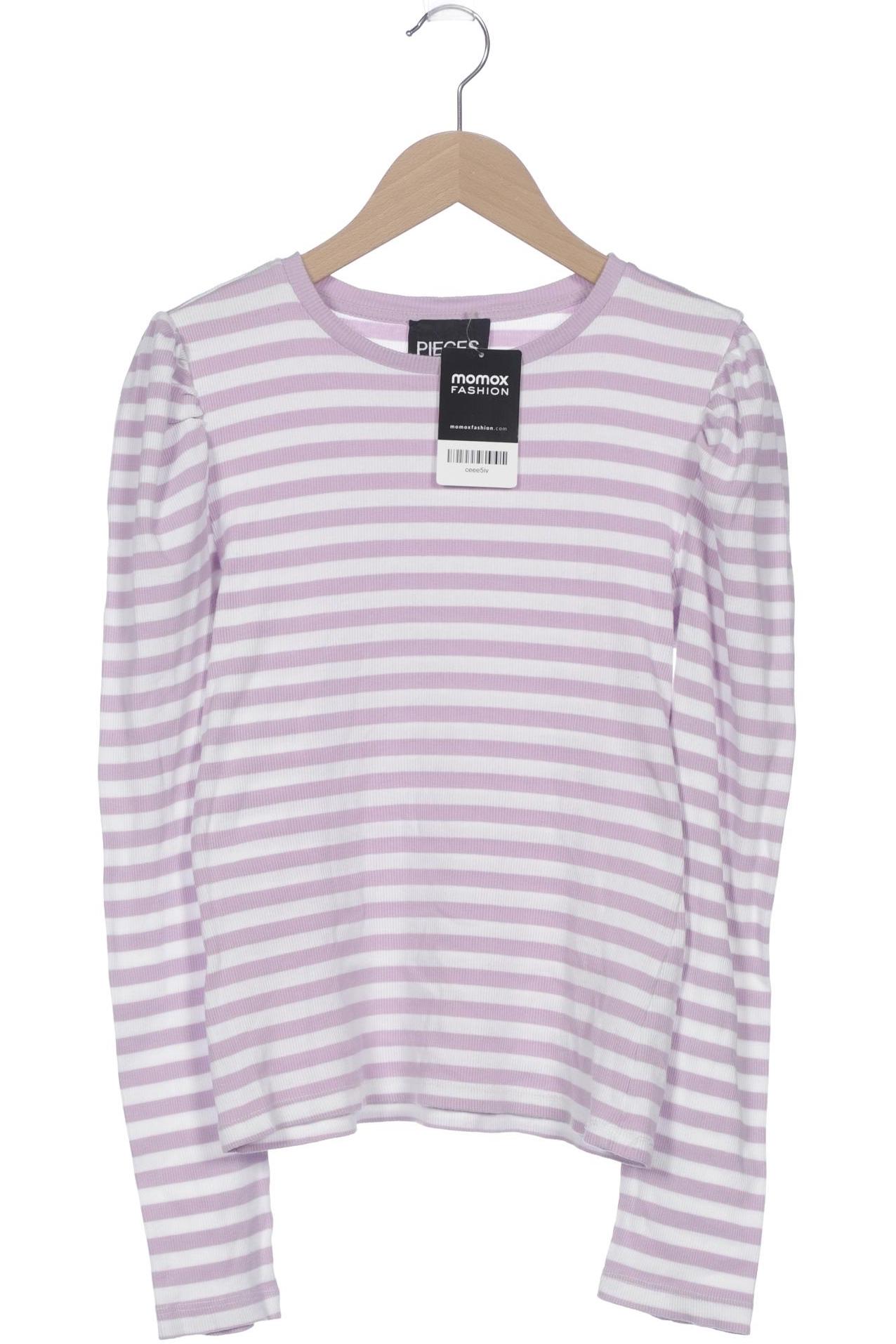 

pieces Damen Langarmshirt, flieder, Gr. 36