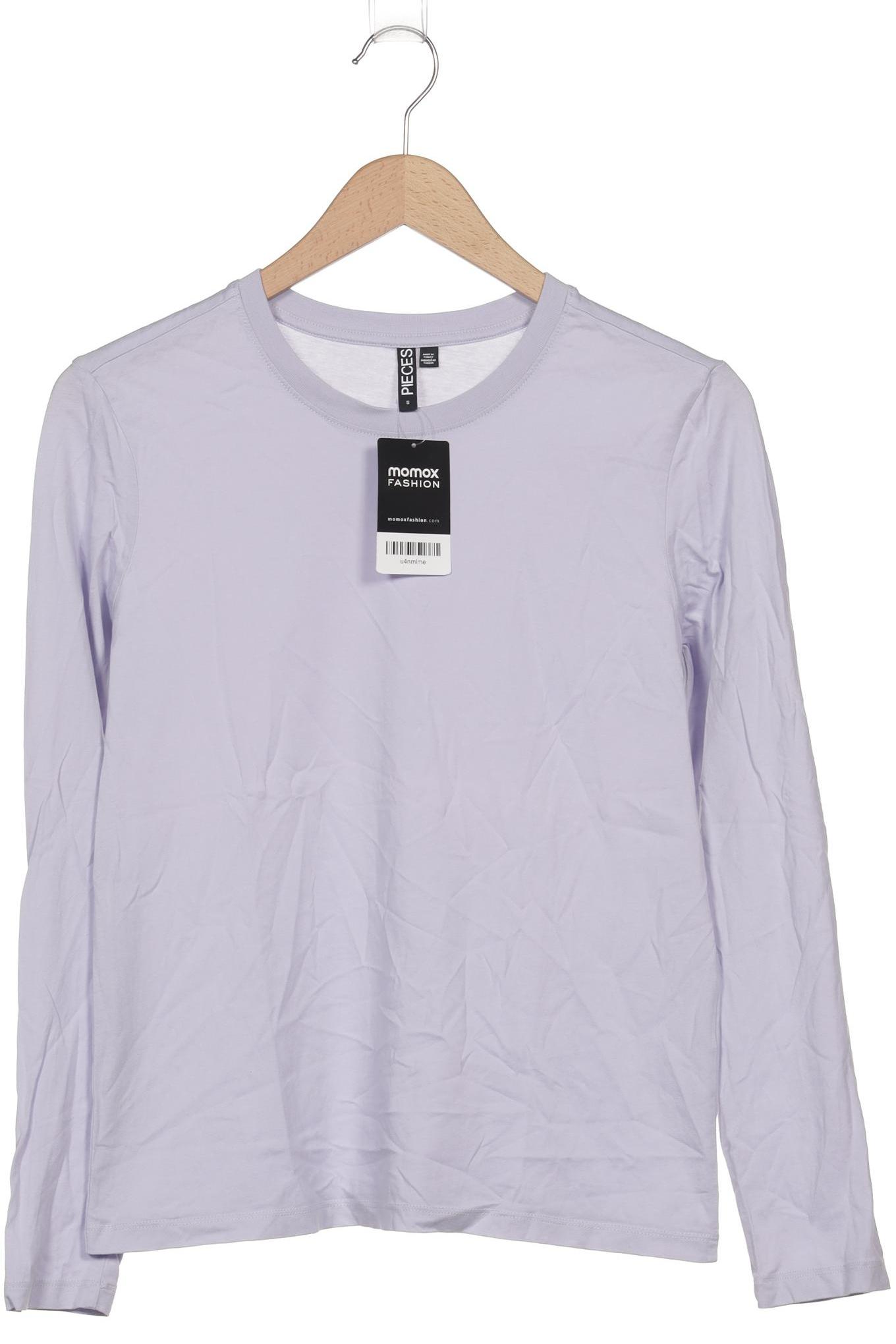

pieces Damen Langarmshirt, flieder, Gr. 36