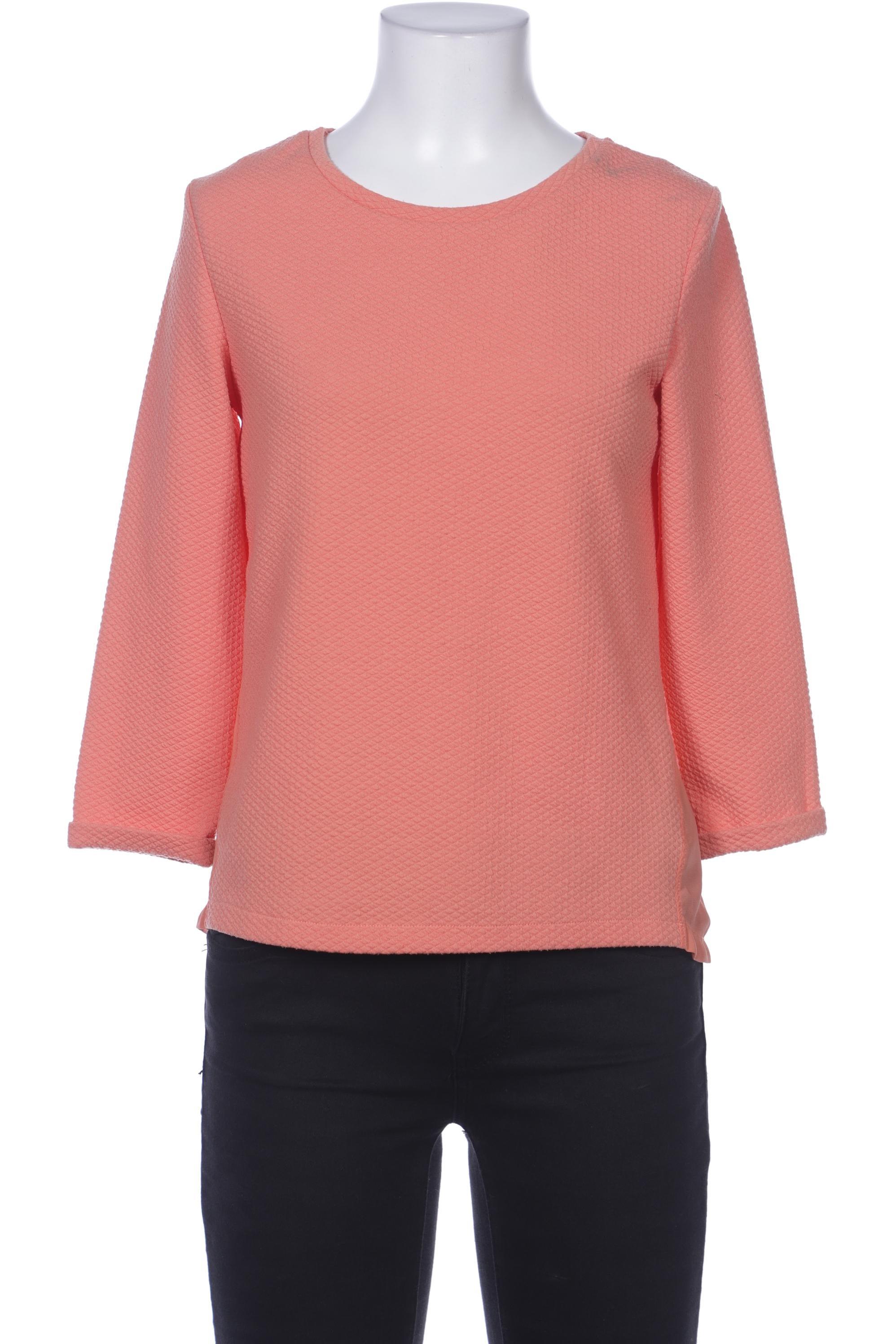 

pieces Damen Langarmshirt, orange, Gr. 34