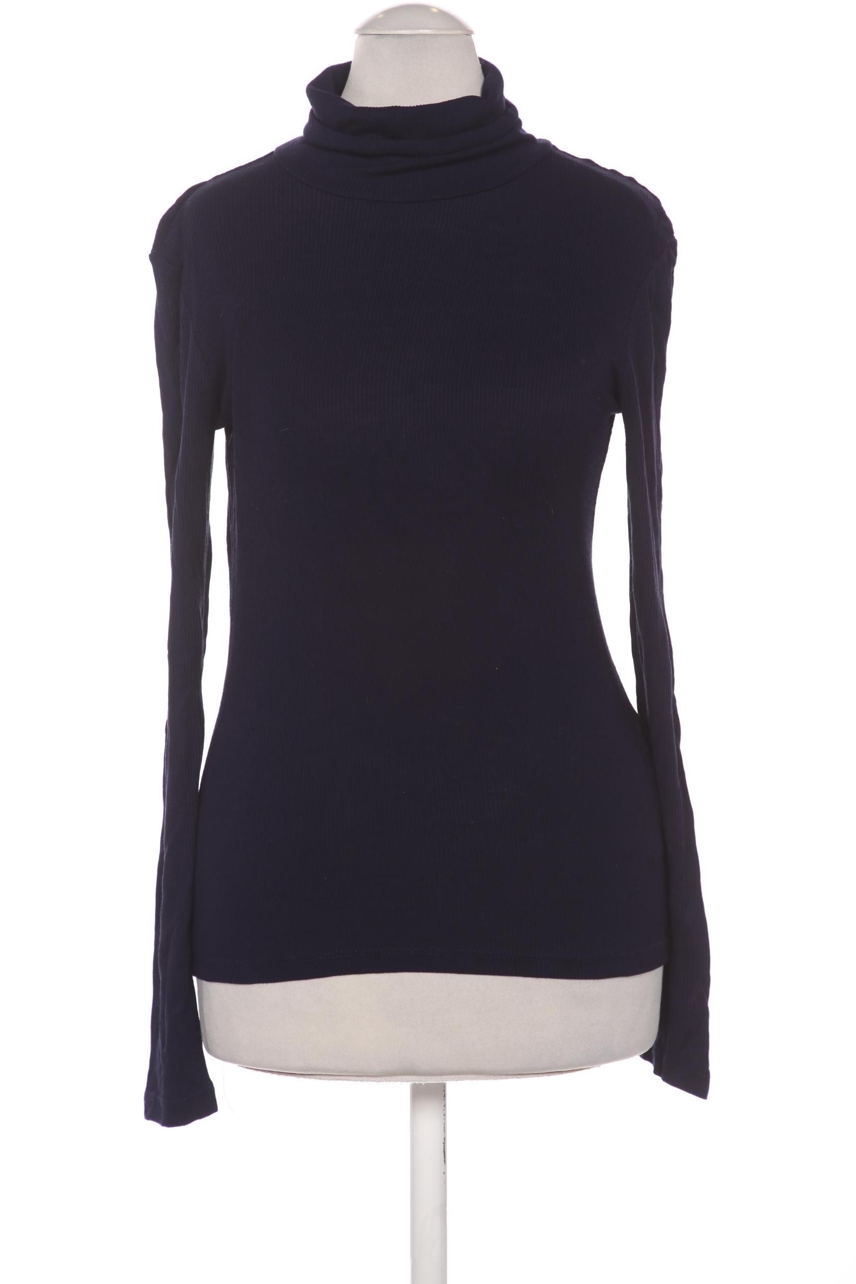 

pieces Damen Langarmshirt, marineblau, Gr. 36