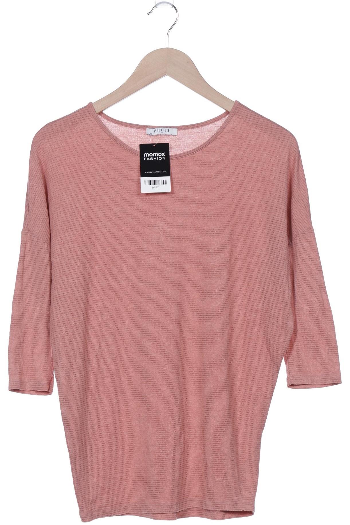 

pieces Damen Langarmshirt, pink, Gr. 34