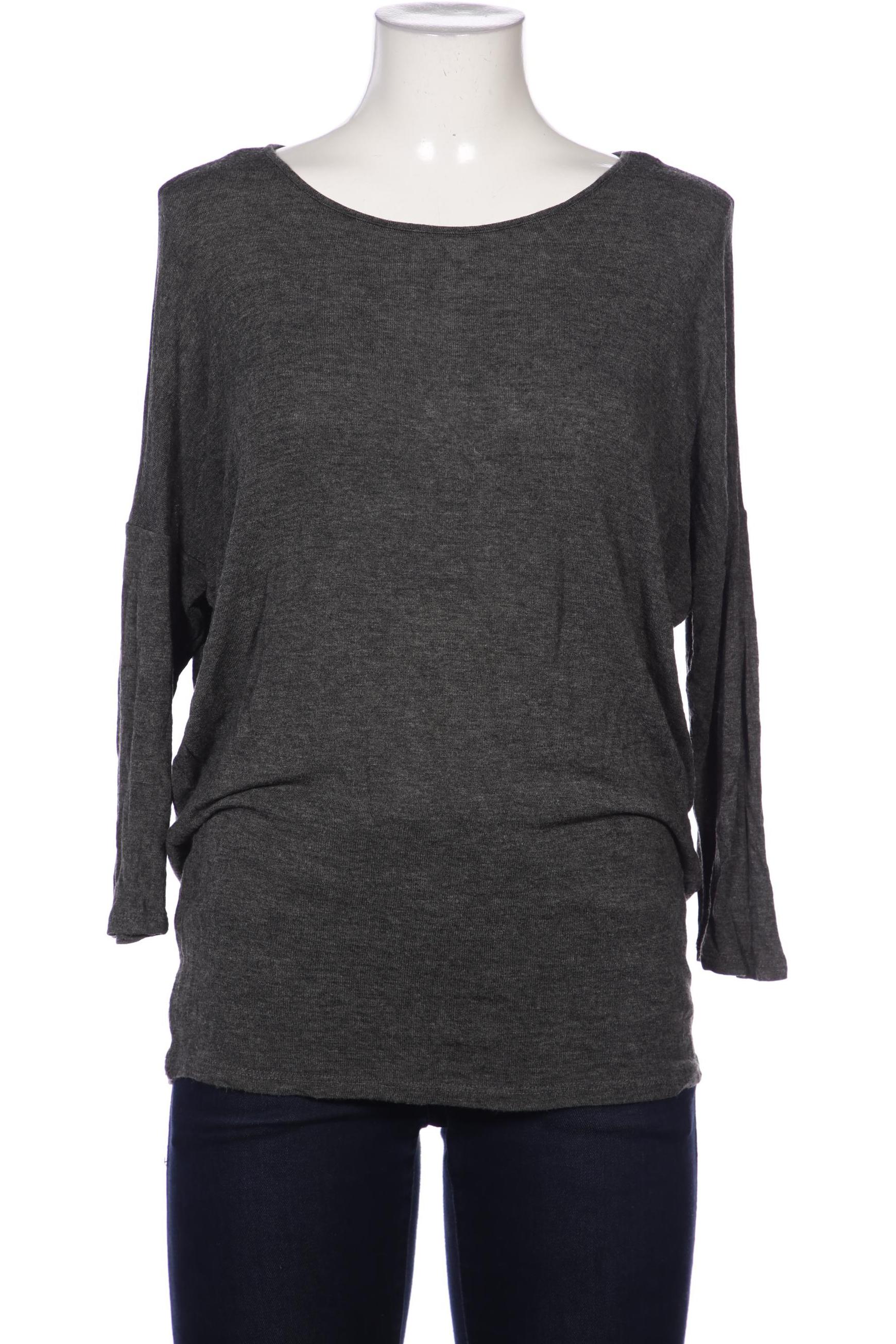

pieces Damen Langarmshirt, grau