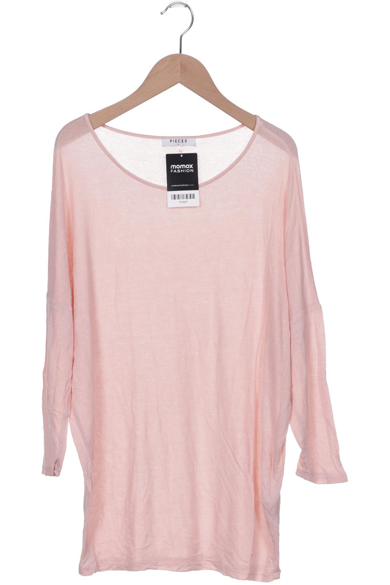 

pieces Damen Langarmshirt, pink, Gr. 38