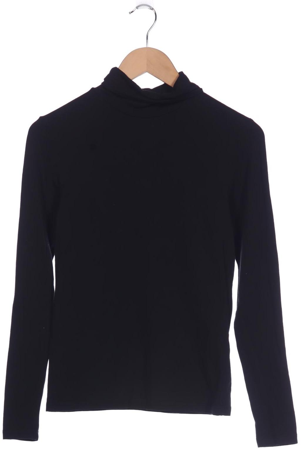 

pieces Damen Langarmshirt, schwarz, Gr. 38