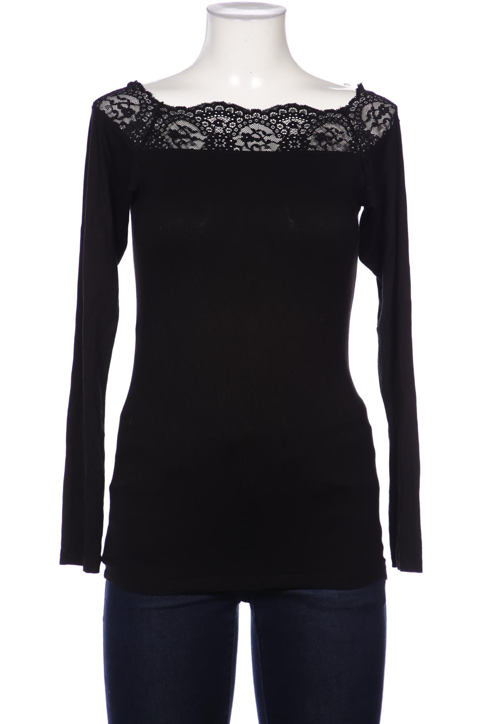 

pieces Damen Langarmshirt, schwarz