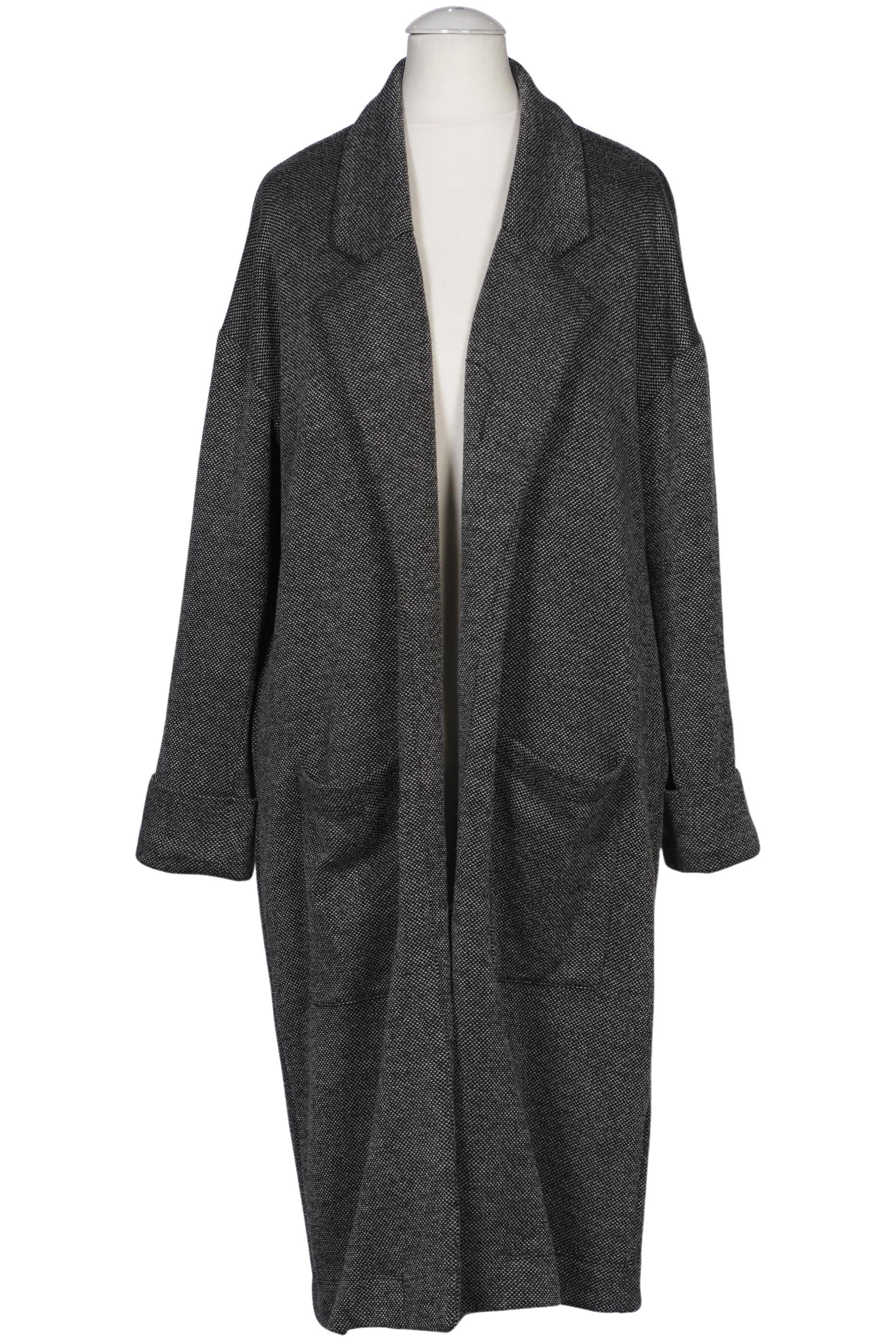 

pieces Damen Mantel, grau, Gr. 36