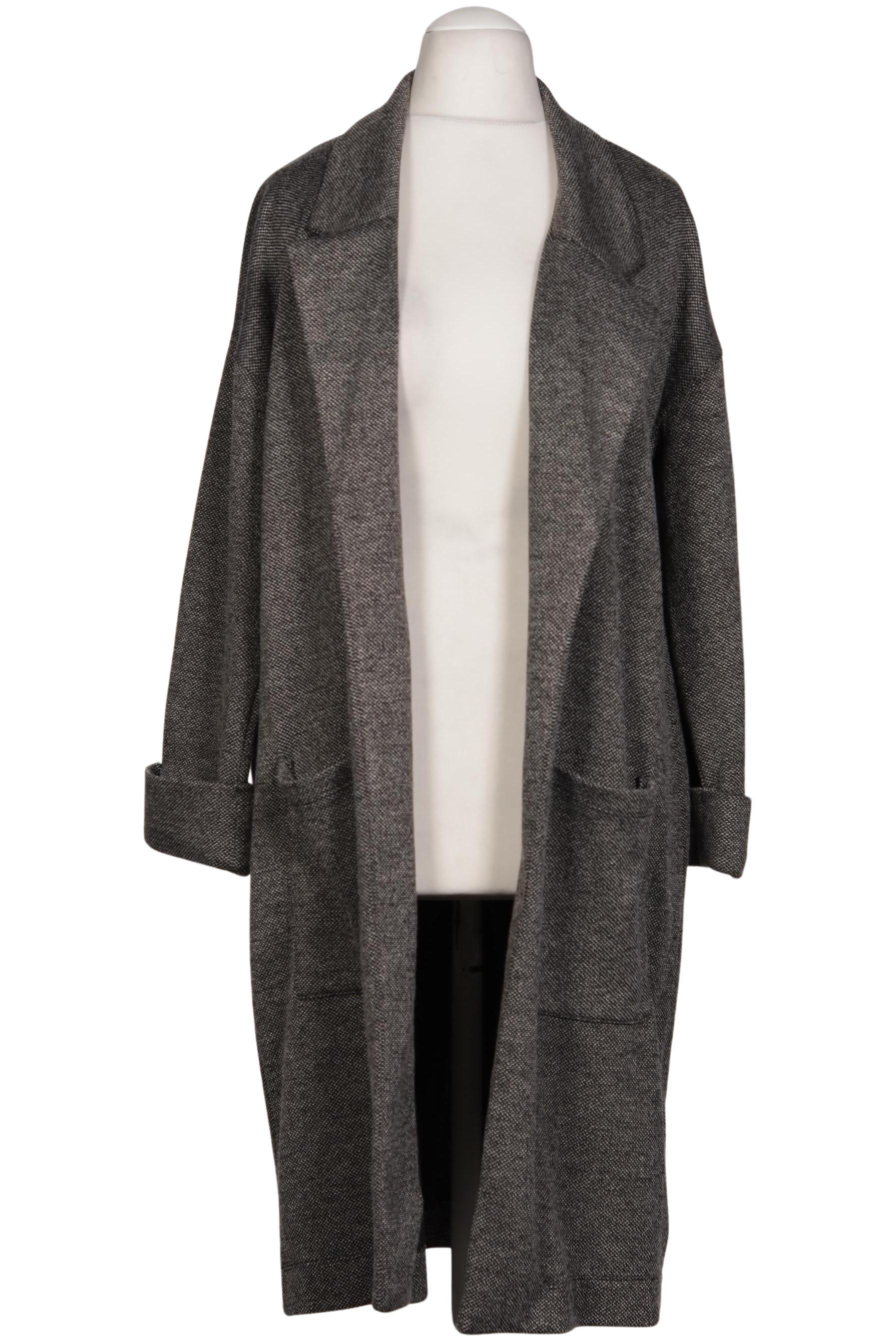 

pieces Damen Mantel, grau, Gr. 38