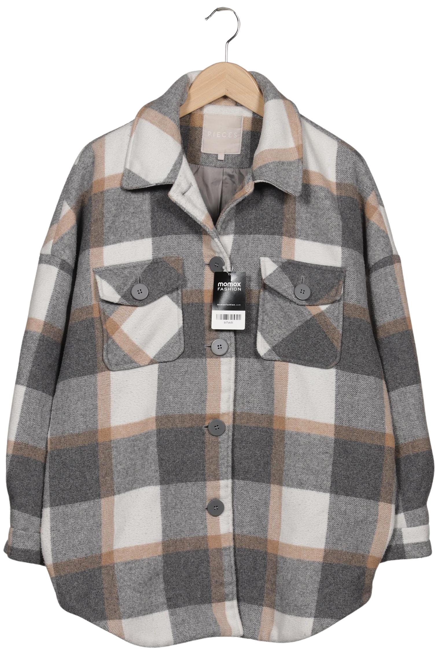 

pieces Damen Mantel, mehrfarbig, Gr. 42