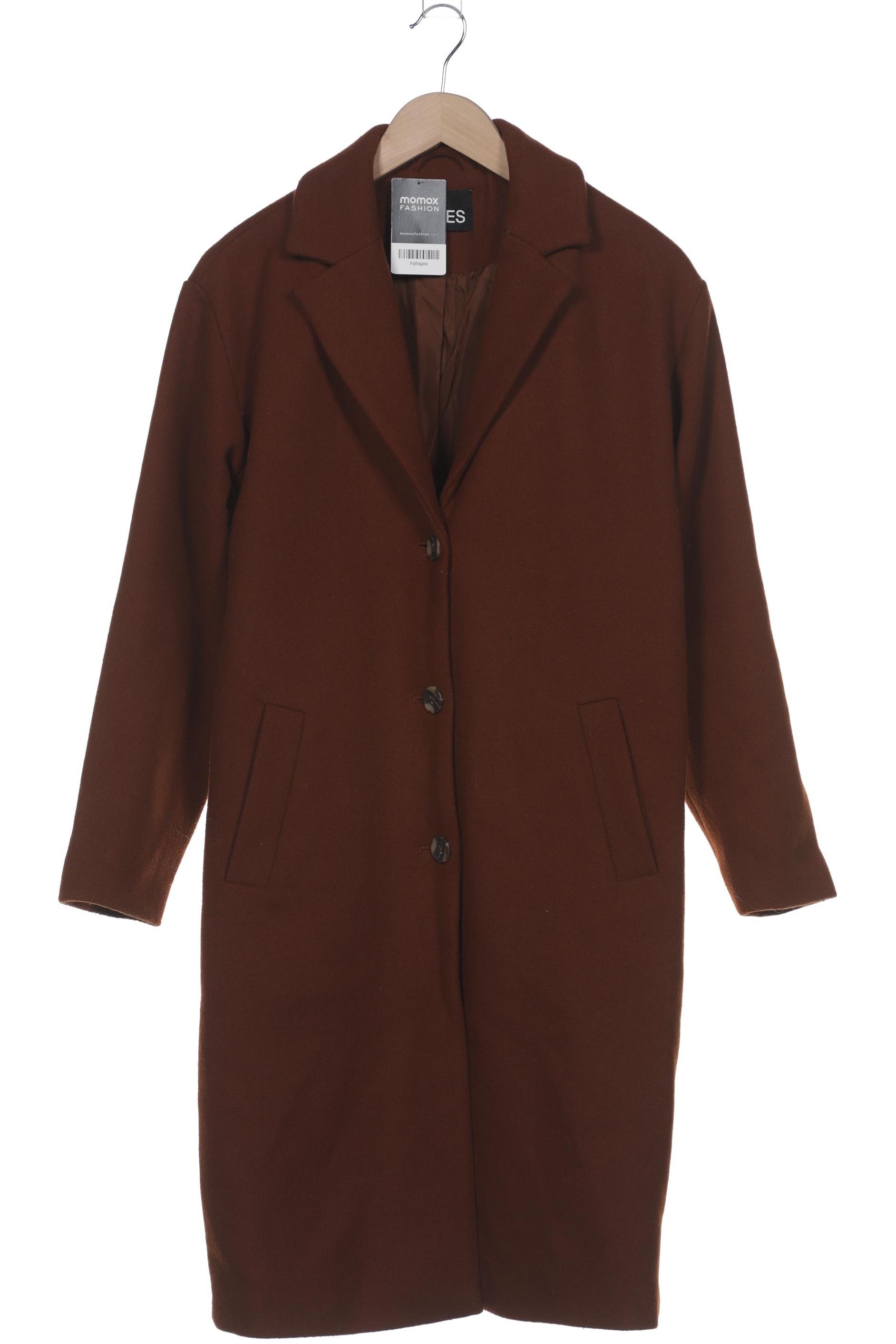 

pieces Damen Mantel, braun, Gr. 38