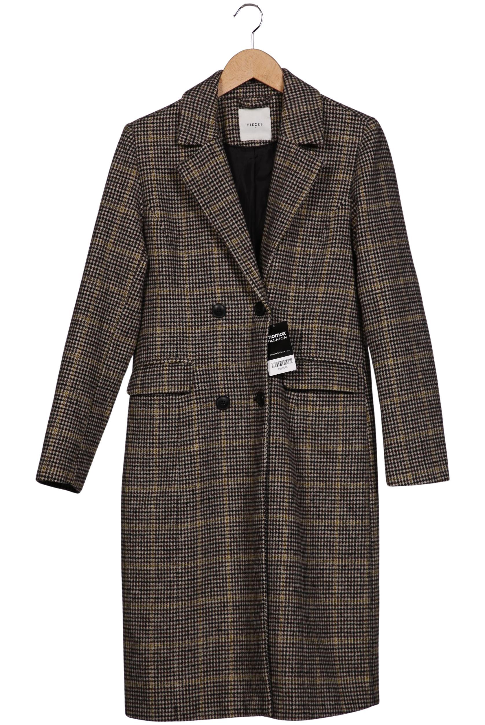 

pieces Damen Mantel, braun, Gr. 38