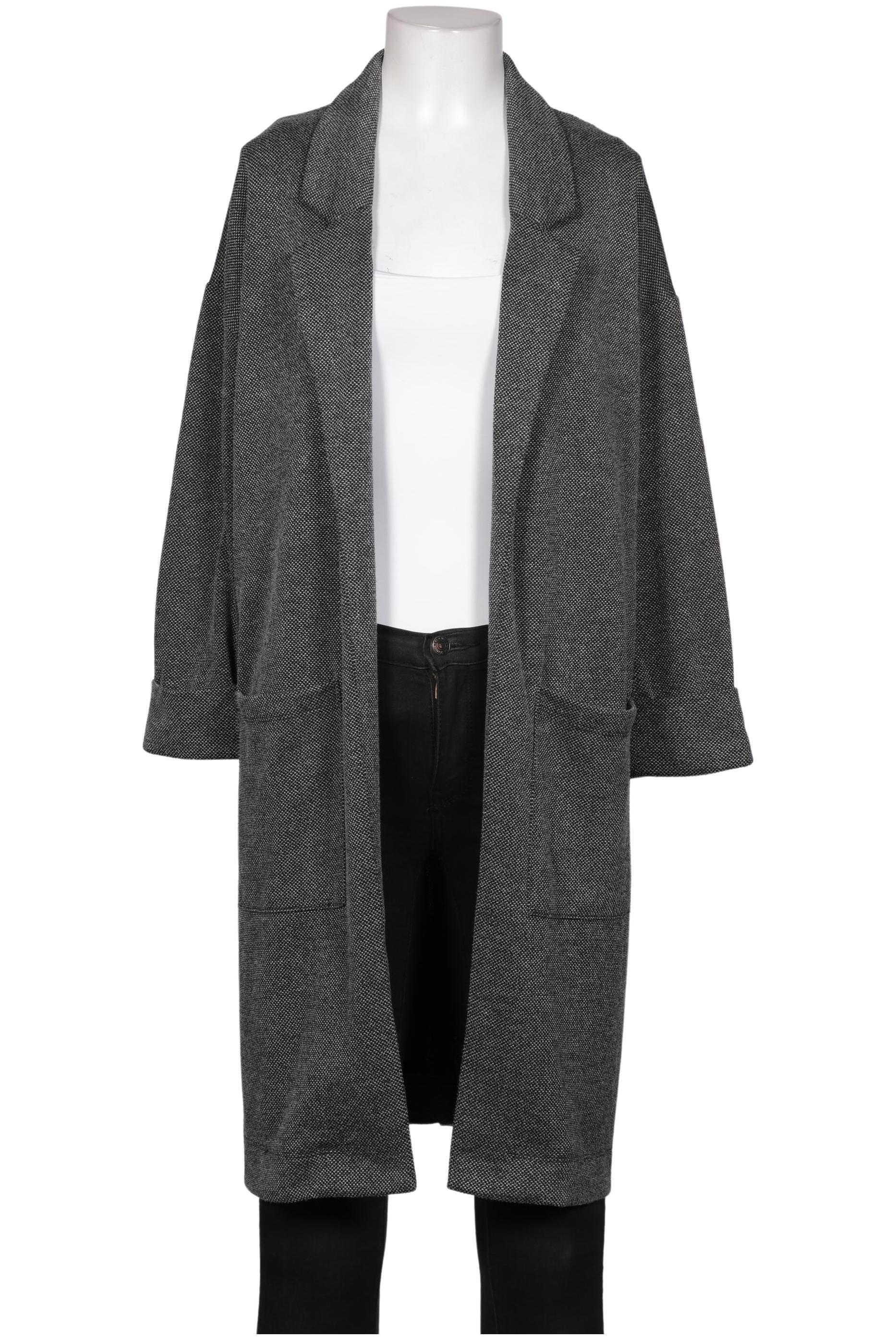 

pieces Damen Mantel, grau, Gr. 36