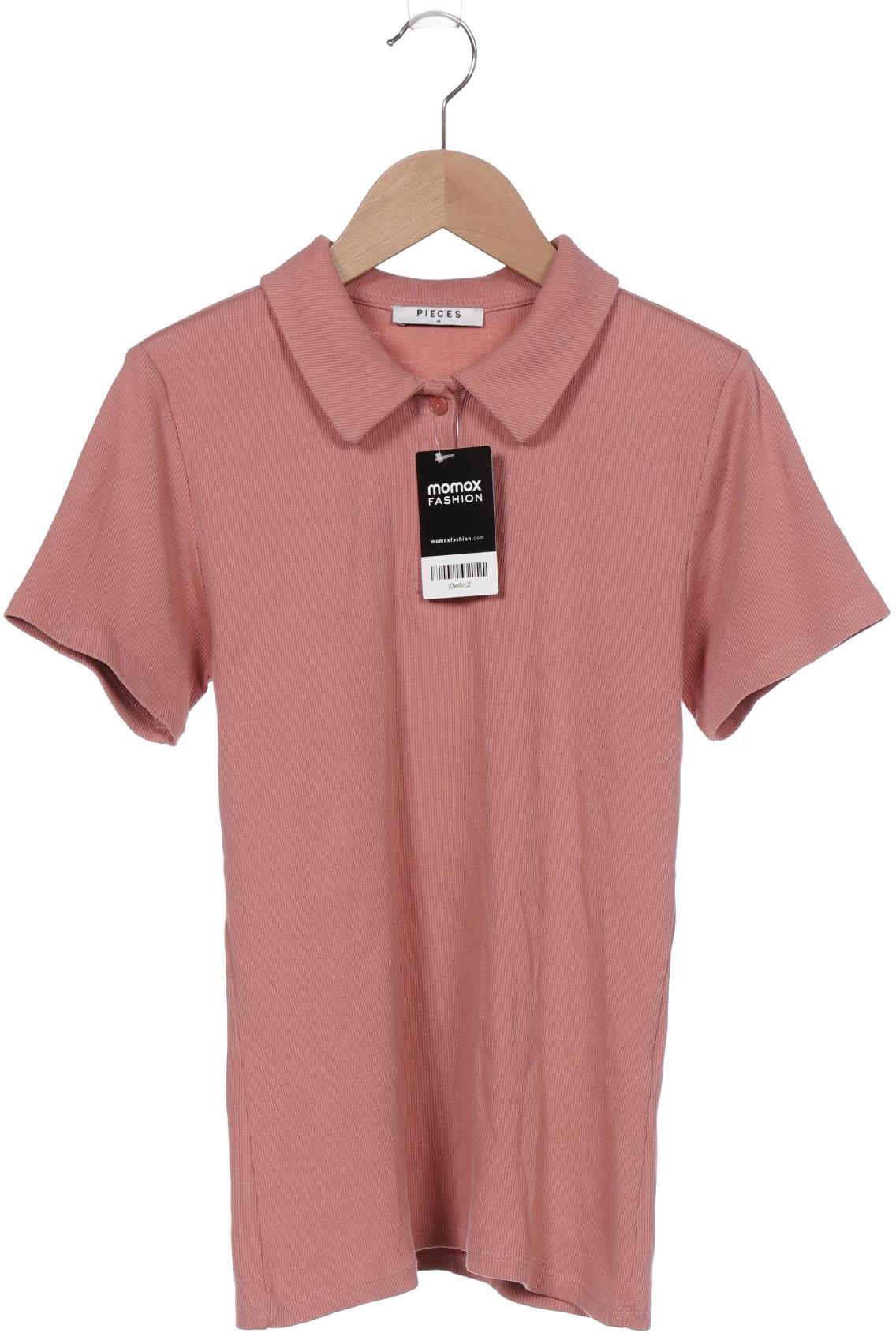 

pieces Damen Poloshirt, pink, Gr. 38