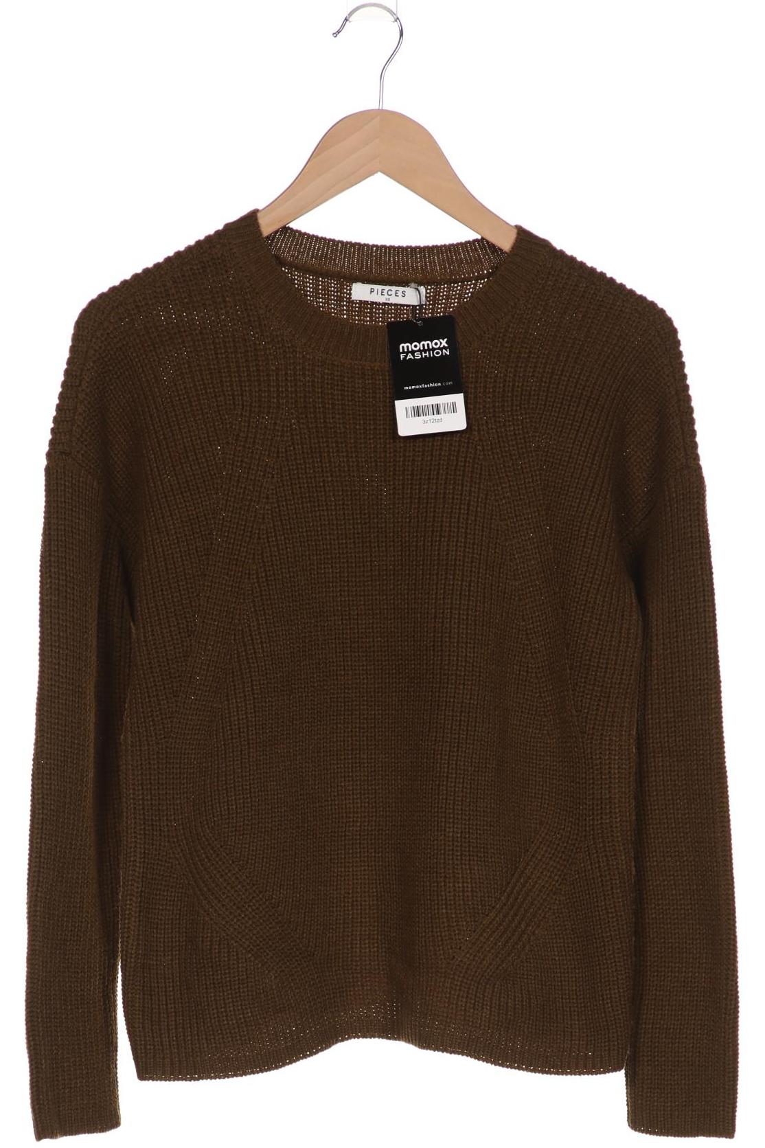 

pieces Damen Pullover, grün, Gr. 34