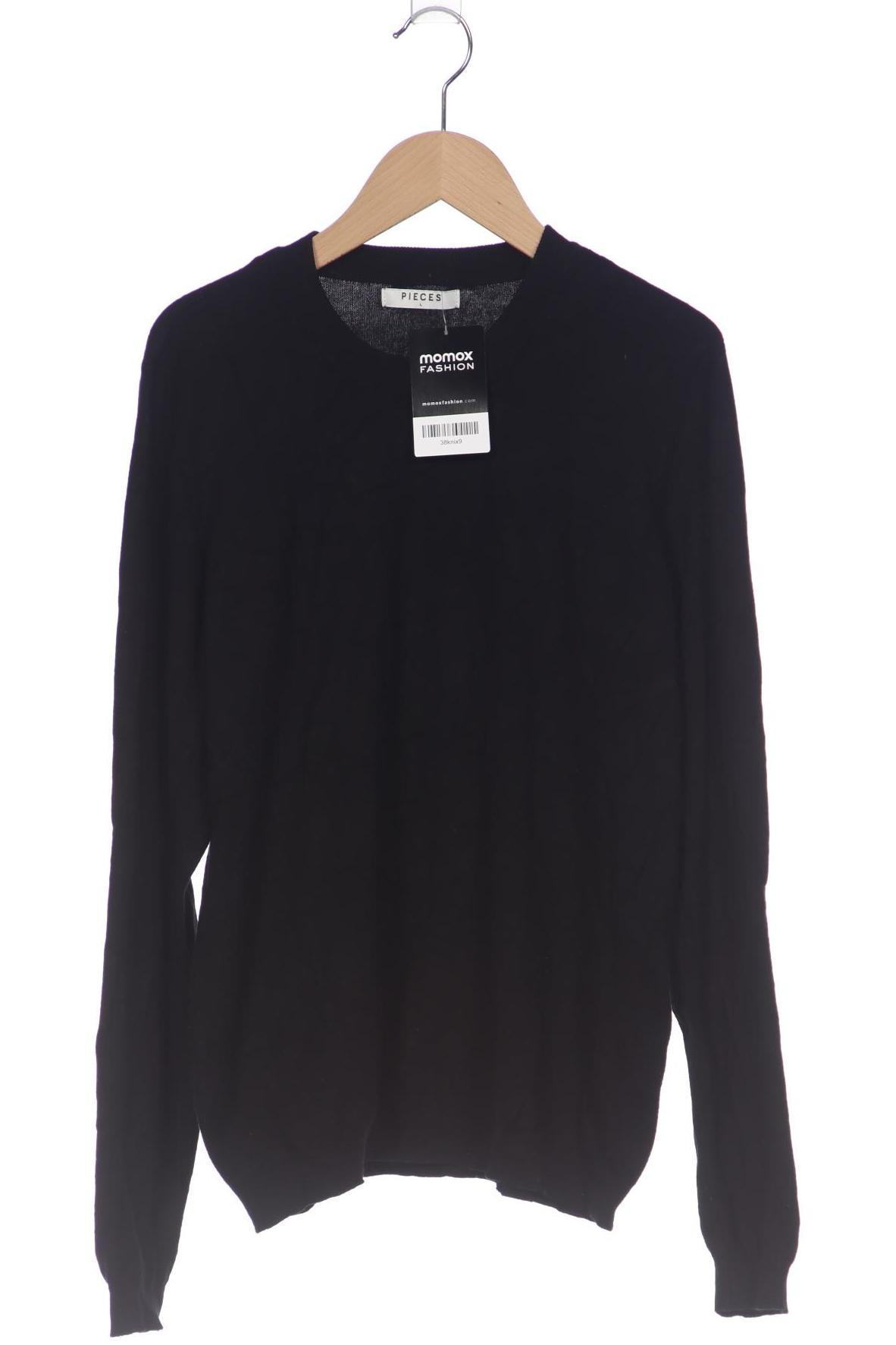 

pieces Damen Pullover, schwarz, Gr. 42