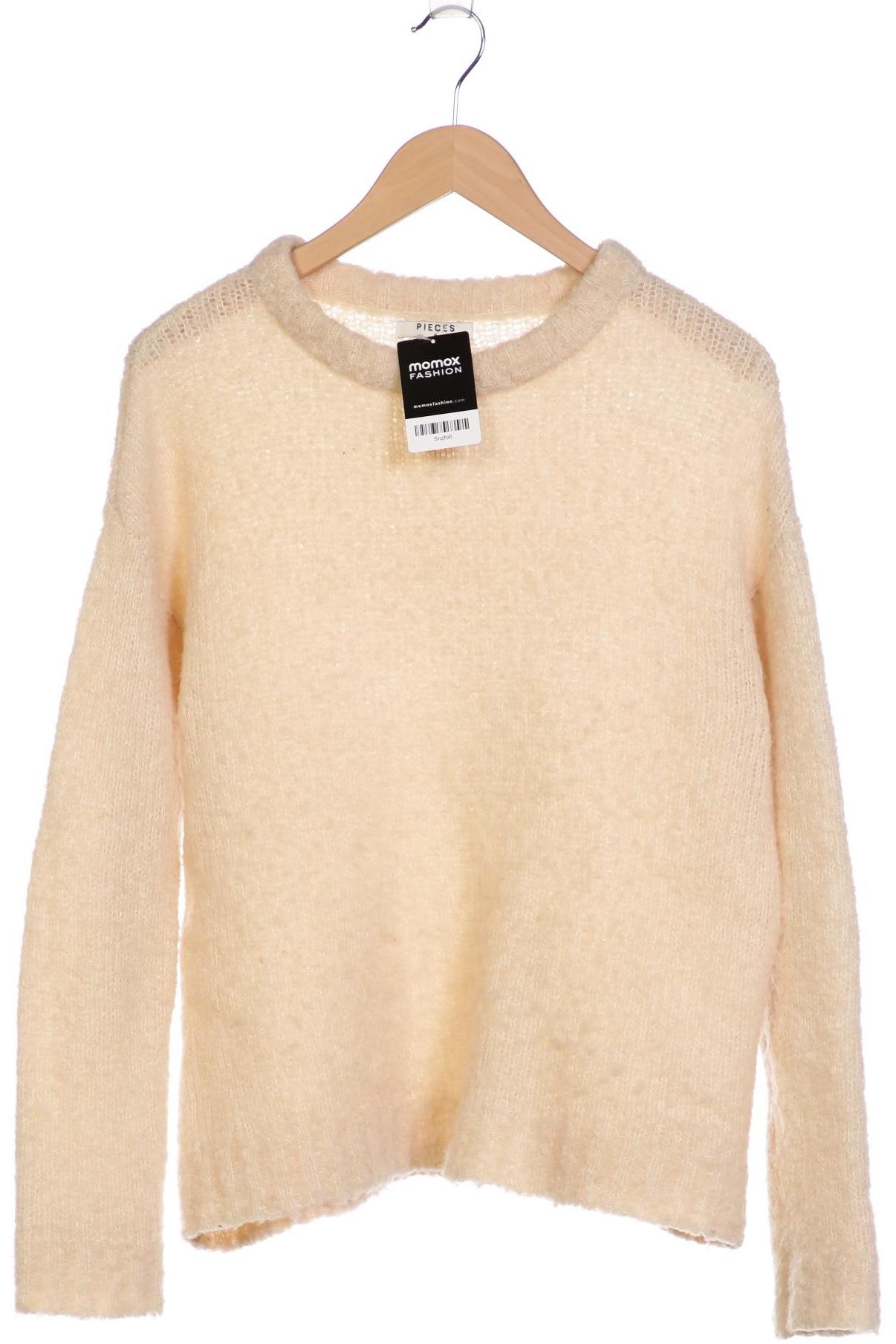 

pieces Damen Pullover, beige, Gr. 38