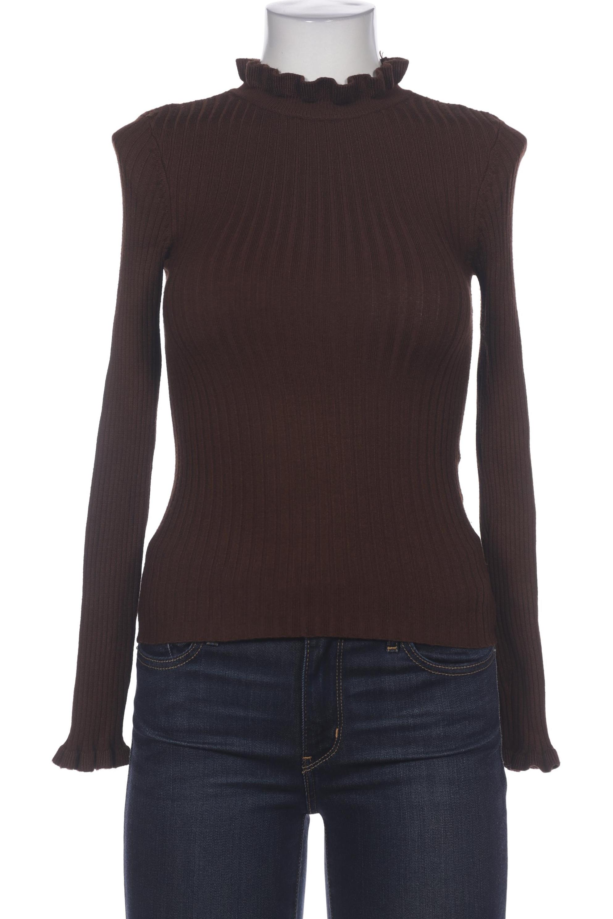 

pieces Damen Pullover, braun, Gr. 38