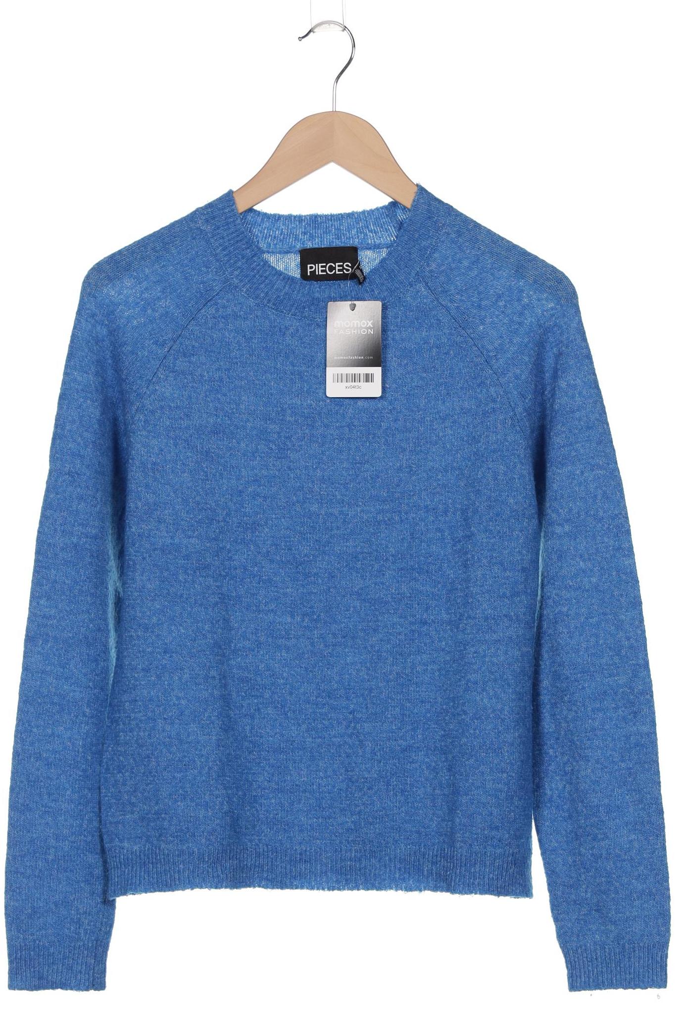 

pieces Damen Pullover, blau, Gr. 38