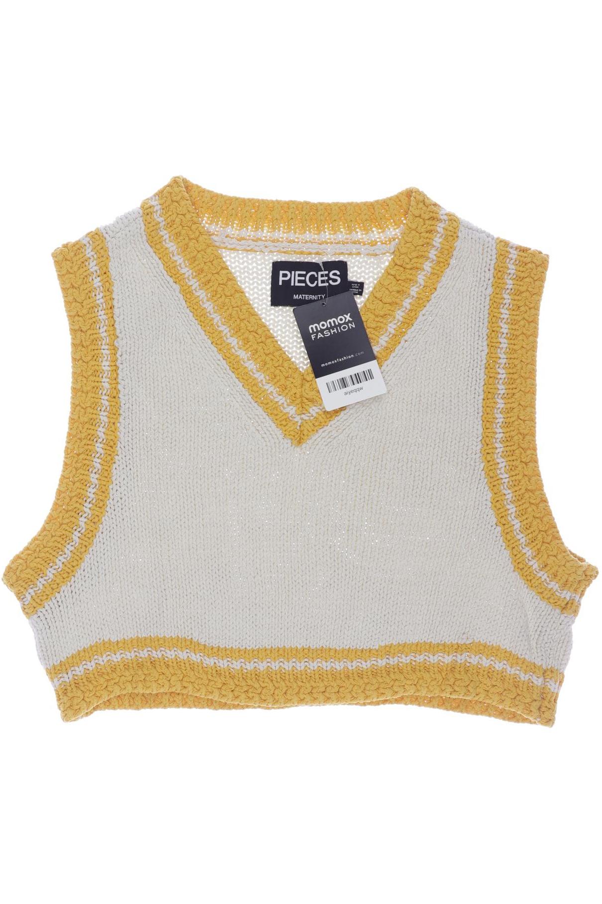 

pieces Damen Pullover, cremeweiß, Gr. 36