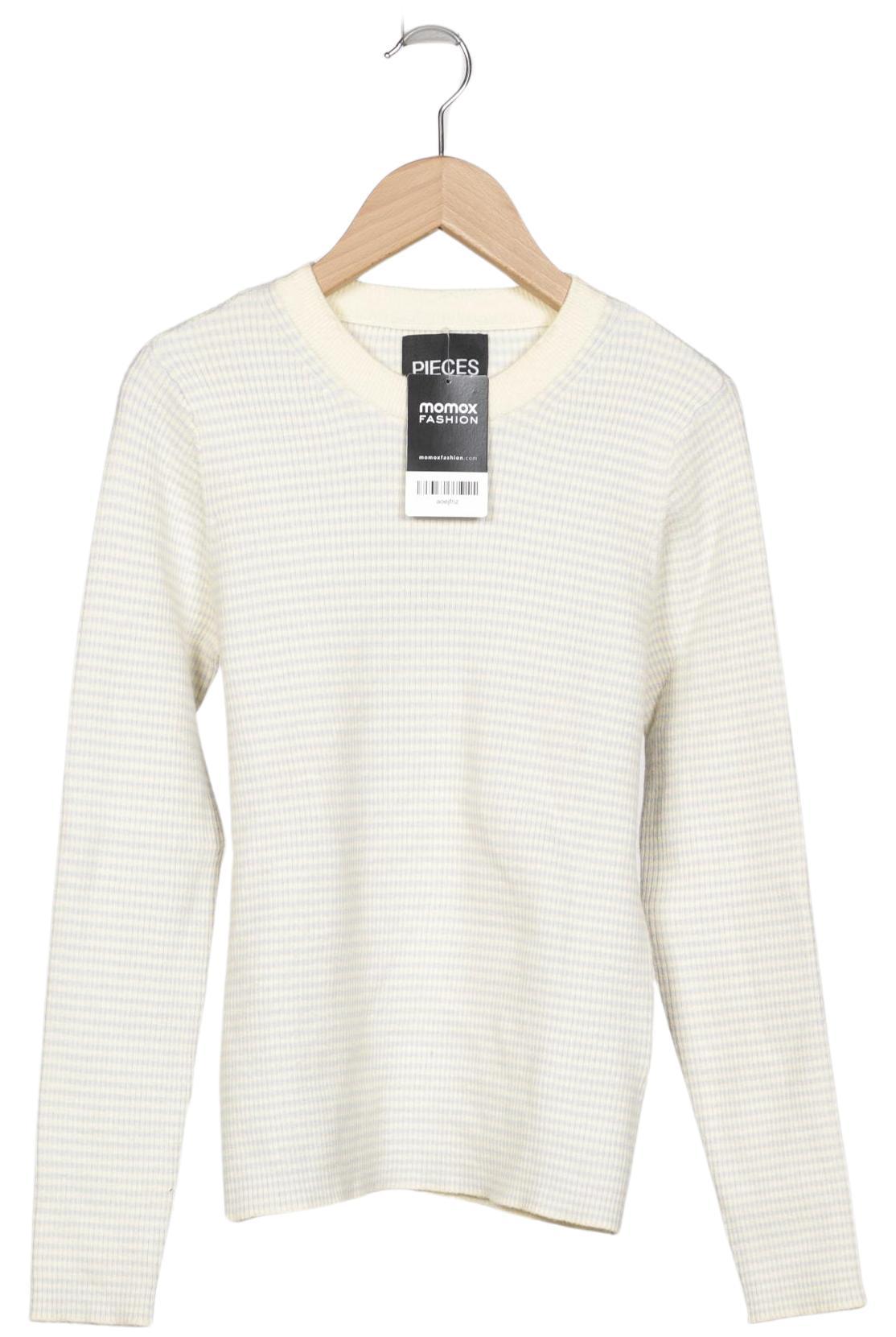 

pieces Damen Pullover, cremeweiß, Gr. 38
