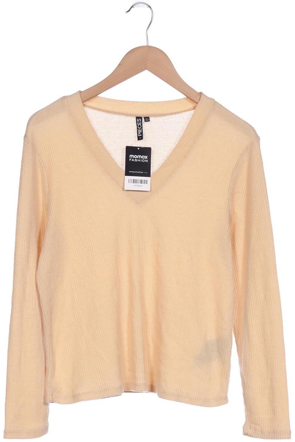 

pieces Damen Pullover, beige, Gr. 38