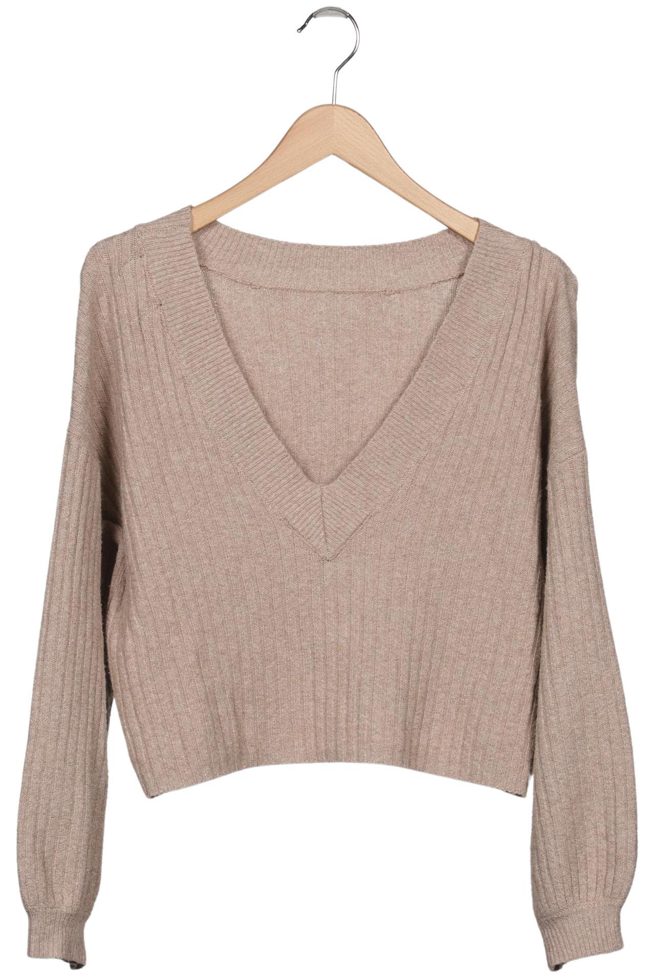 

pieces Damen Pullover, beige, Gr. 38