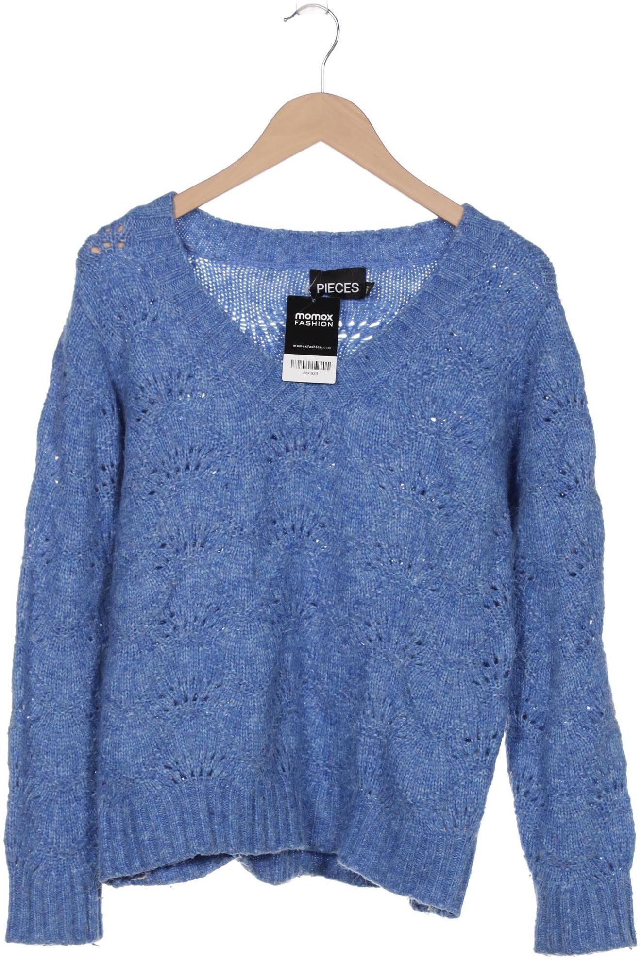 

pieces Damen Pullover, blau, Gr. 42