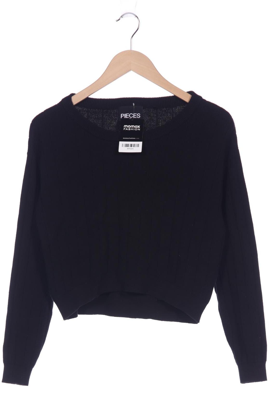 

pieces Damen Pullover, schwarz, Gr. 34