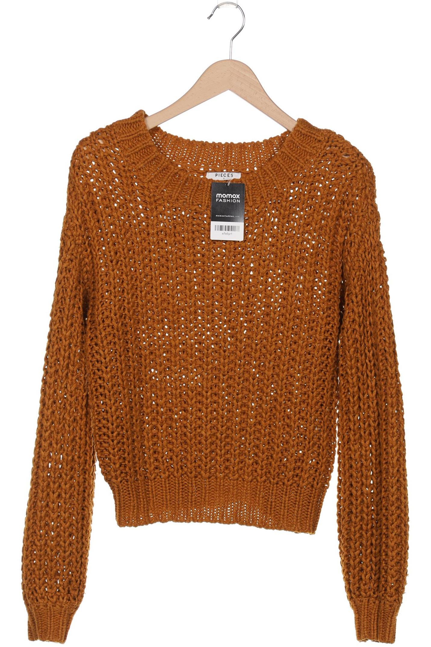 

pieces Damen Pullover, orange, Gr. 36