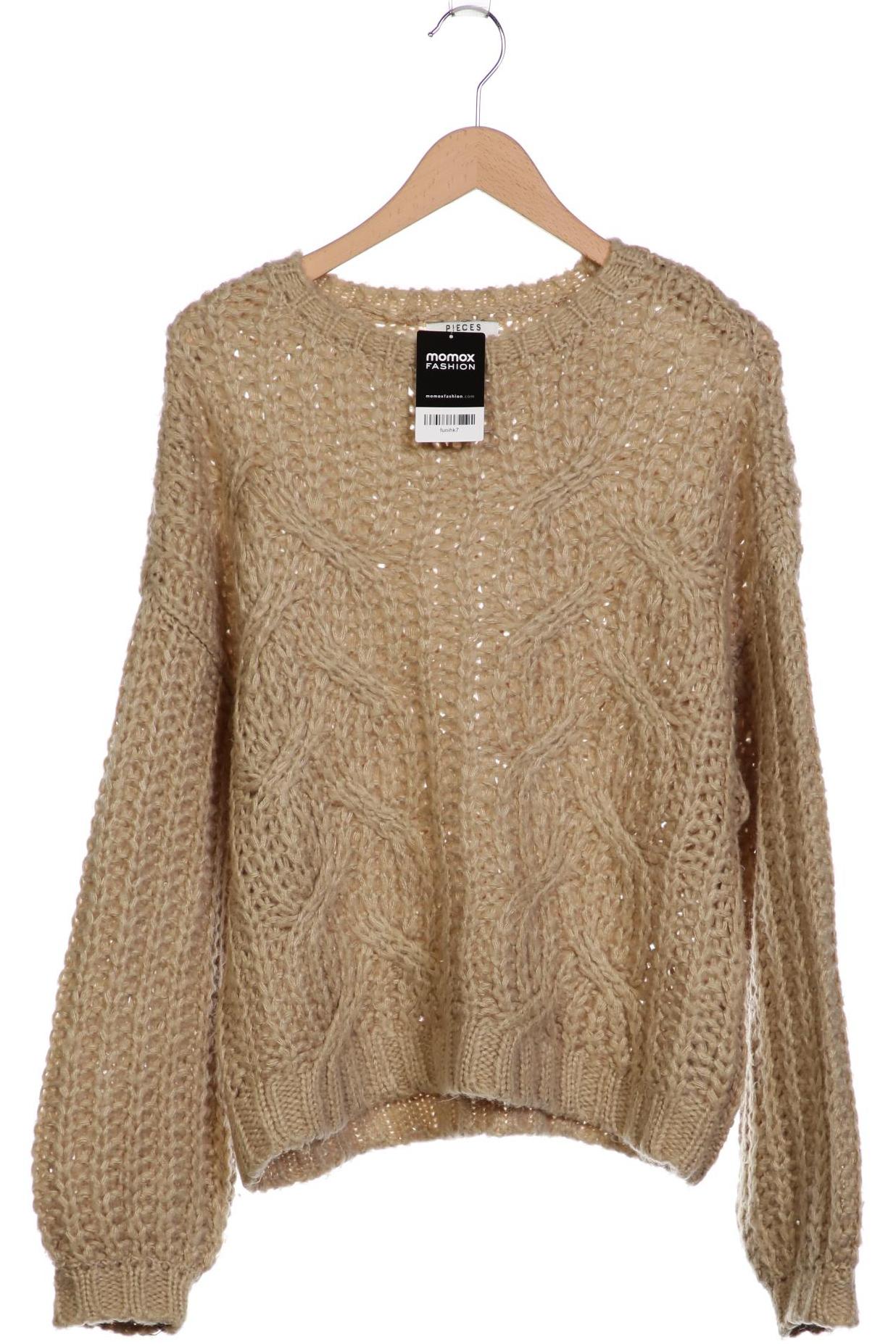 

pieces Damen Pullover, beige, Gr. 42
