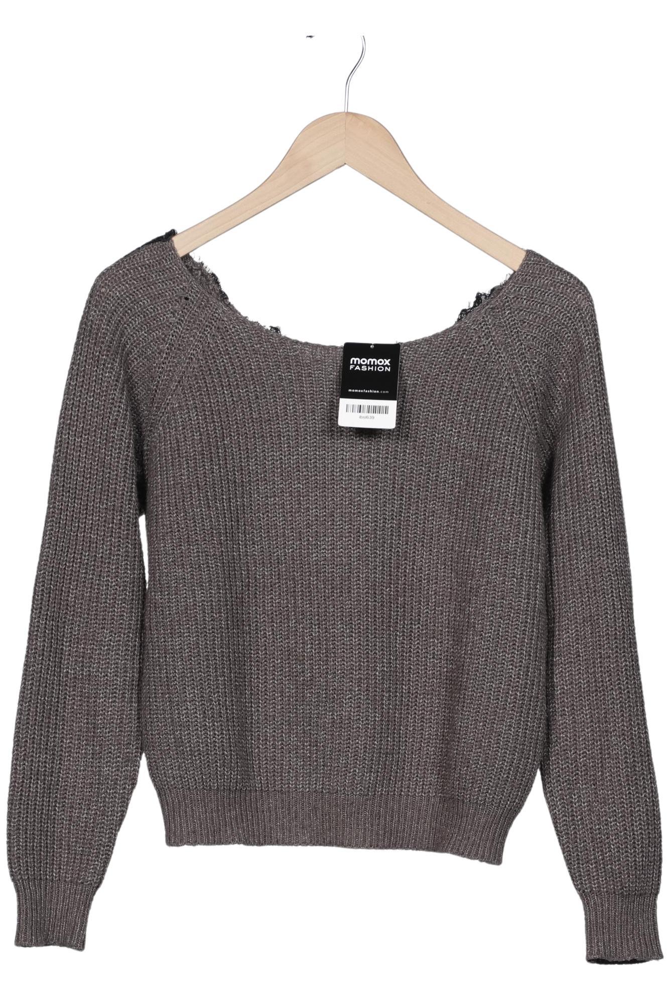 

pieces Damen Pullover, grau, Gr. 36