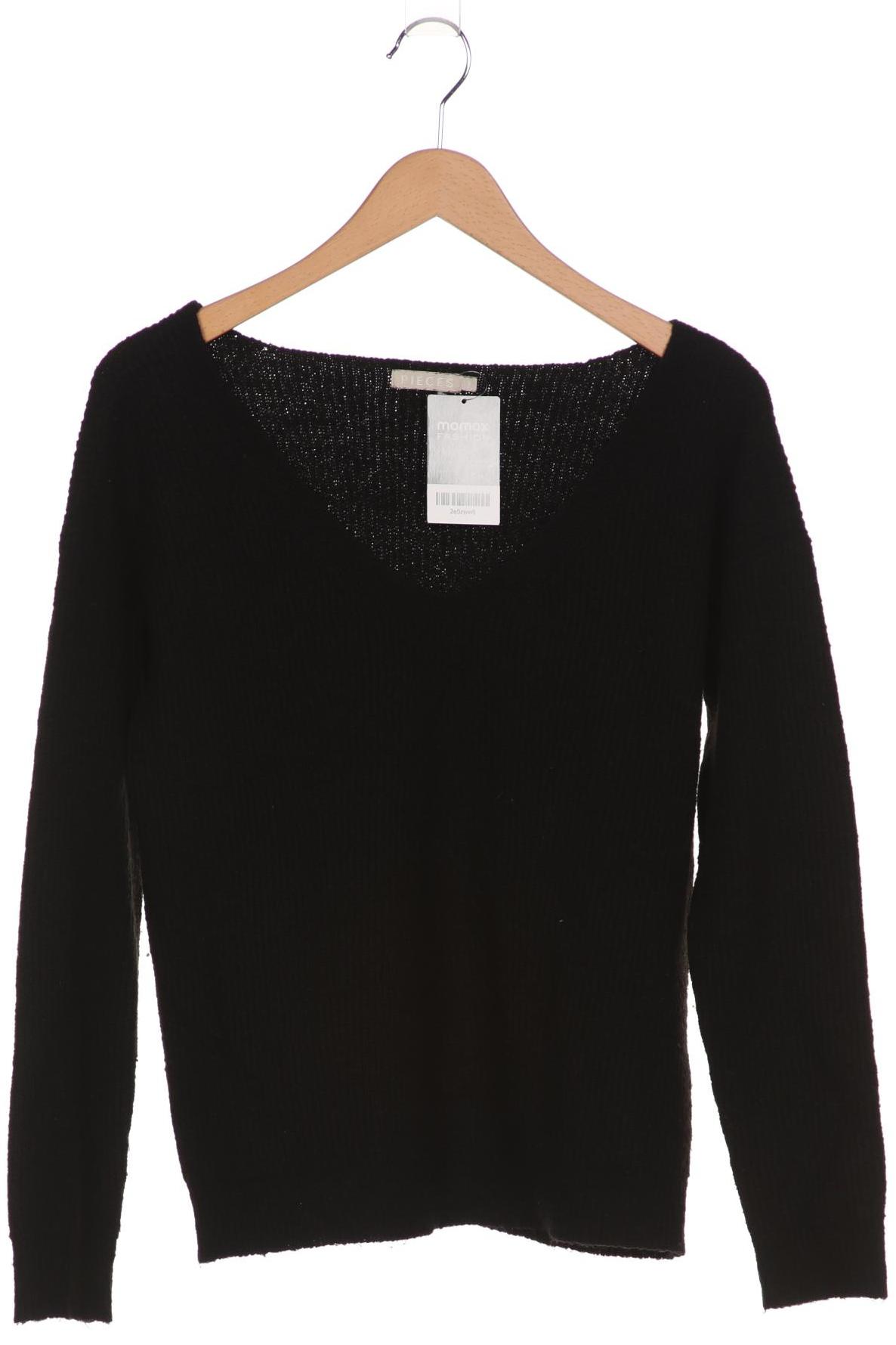 Thumbnail - pieces Damen Pullover, schwarz, Gr. 36