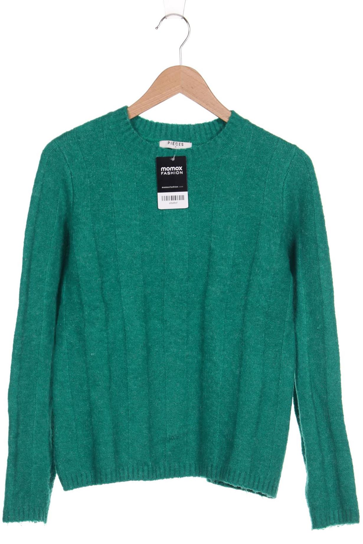 

pieces Damen Pullover, grün, Gr. 36
