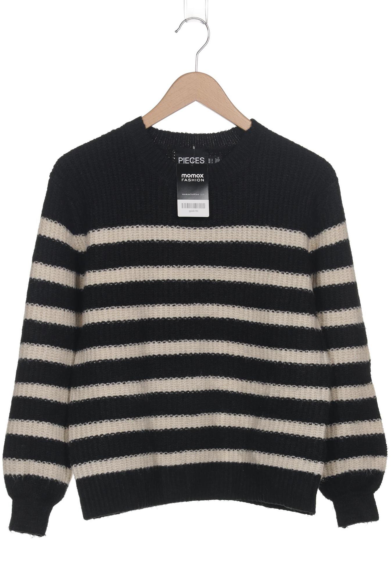 

pieces Damen Pullover, schwarz, Gr. 36