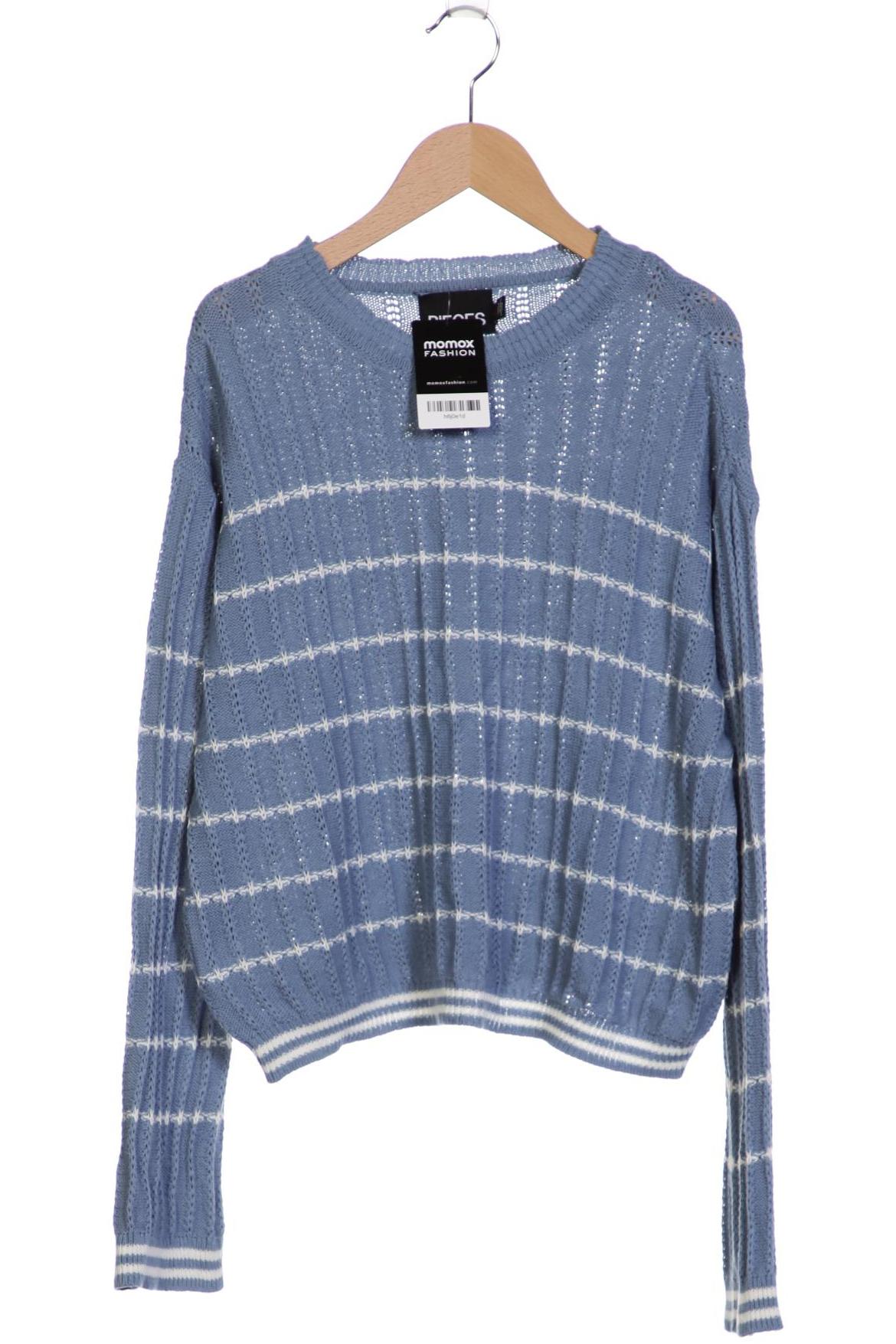 

pieces Damen Pullover, blau, Gr. 34