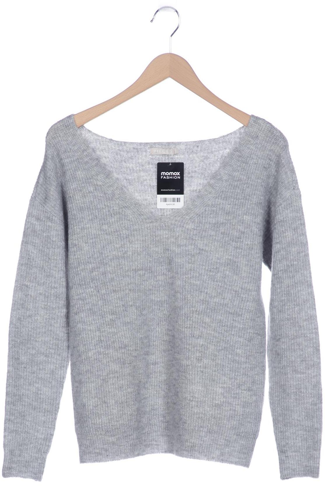 

pieces Damen Pullover, grau, Gr. 36