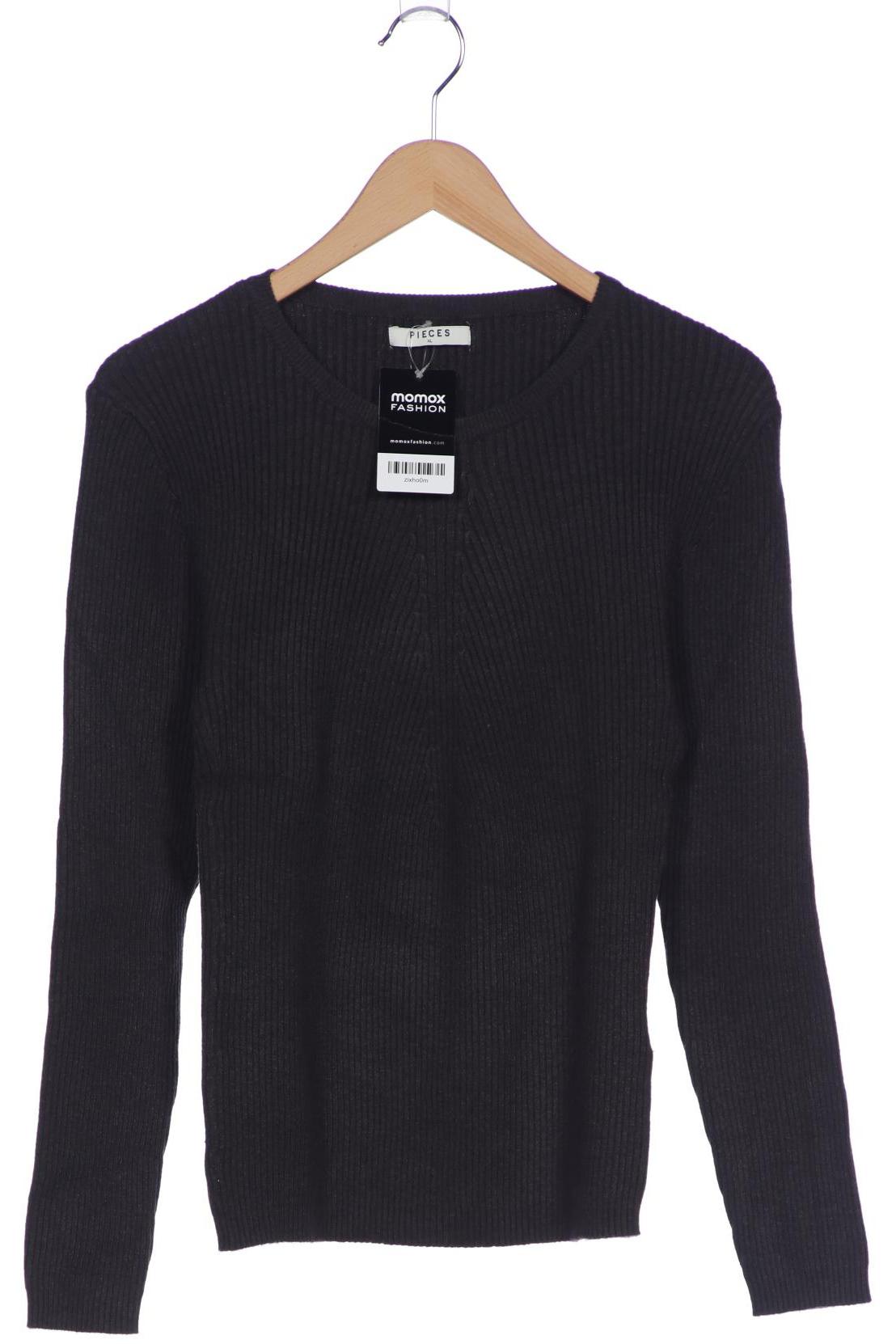 

pieces Damen Pullover, grau, Gr. 44