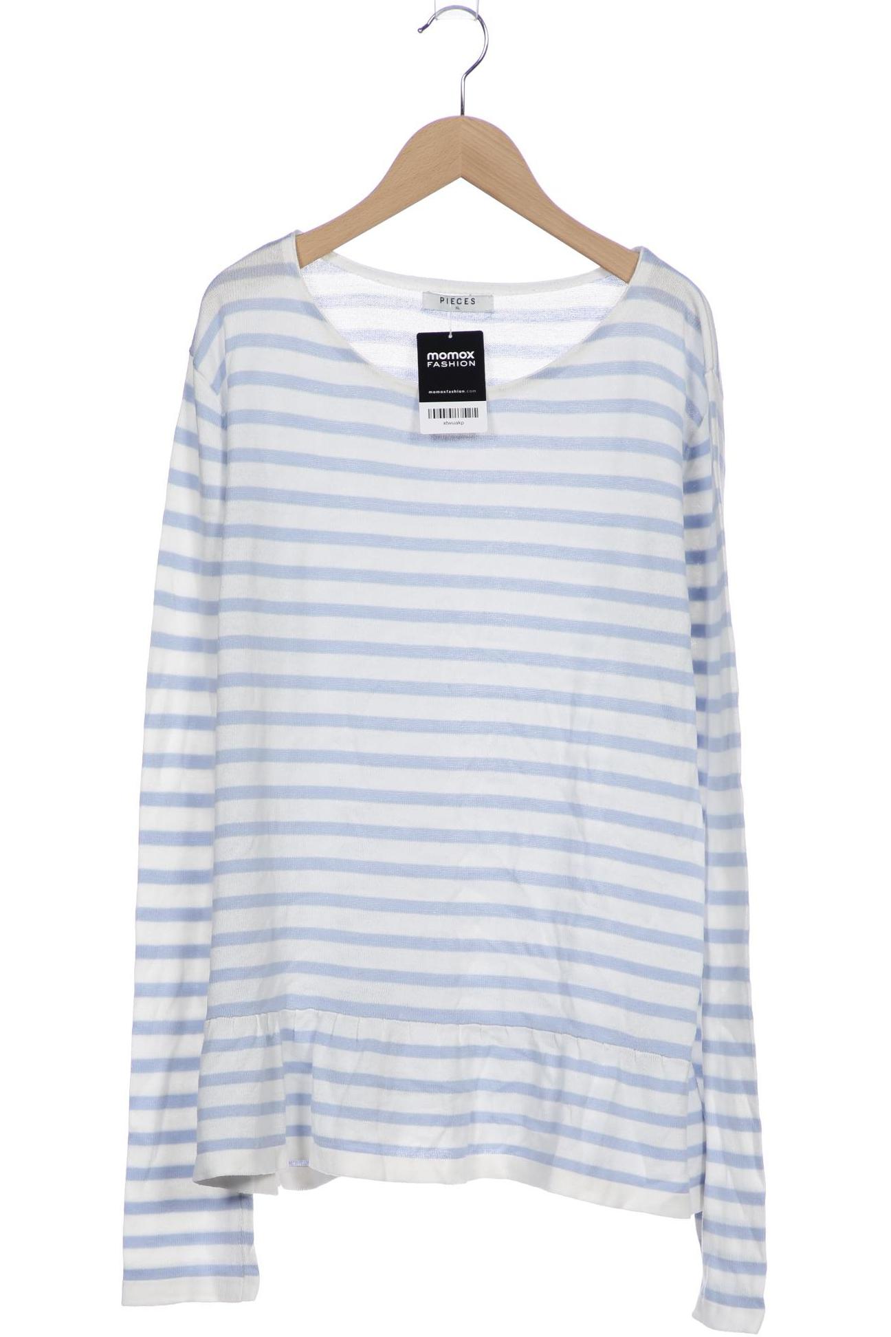 

pieces Damen Pullover, hellblau, Gr. 44