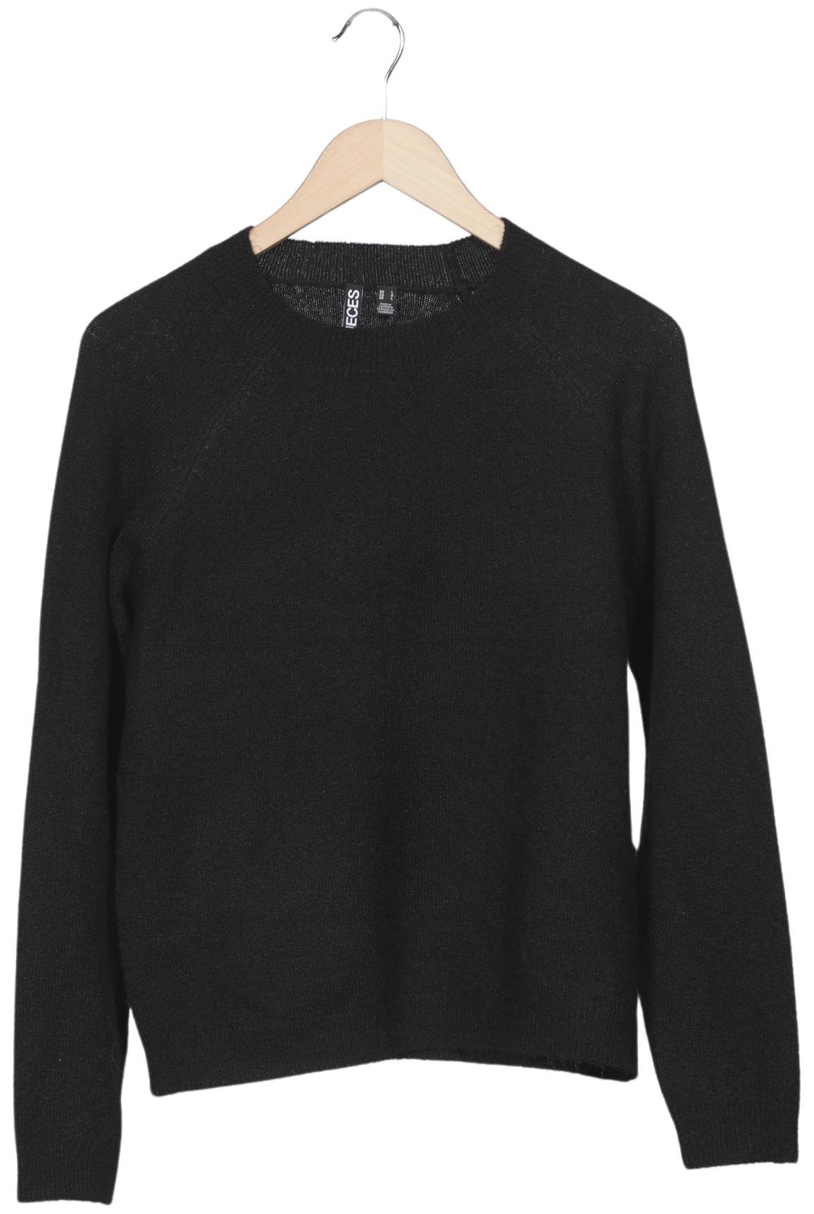 

pieces Damen Pullover, schwarz, Gr. 42