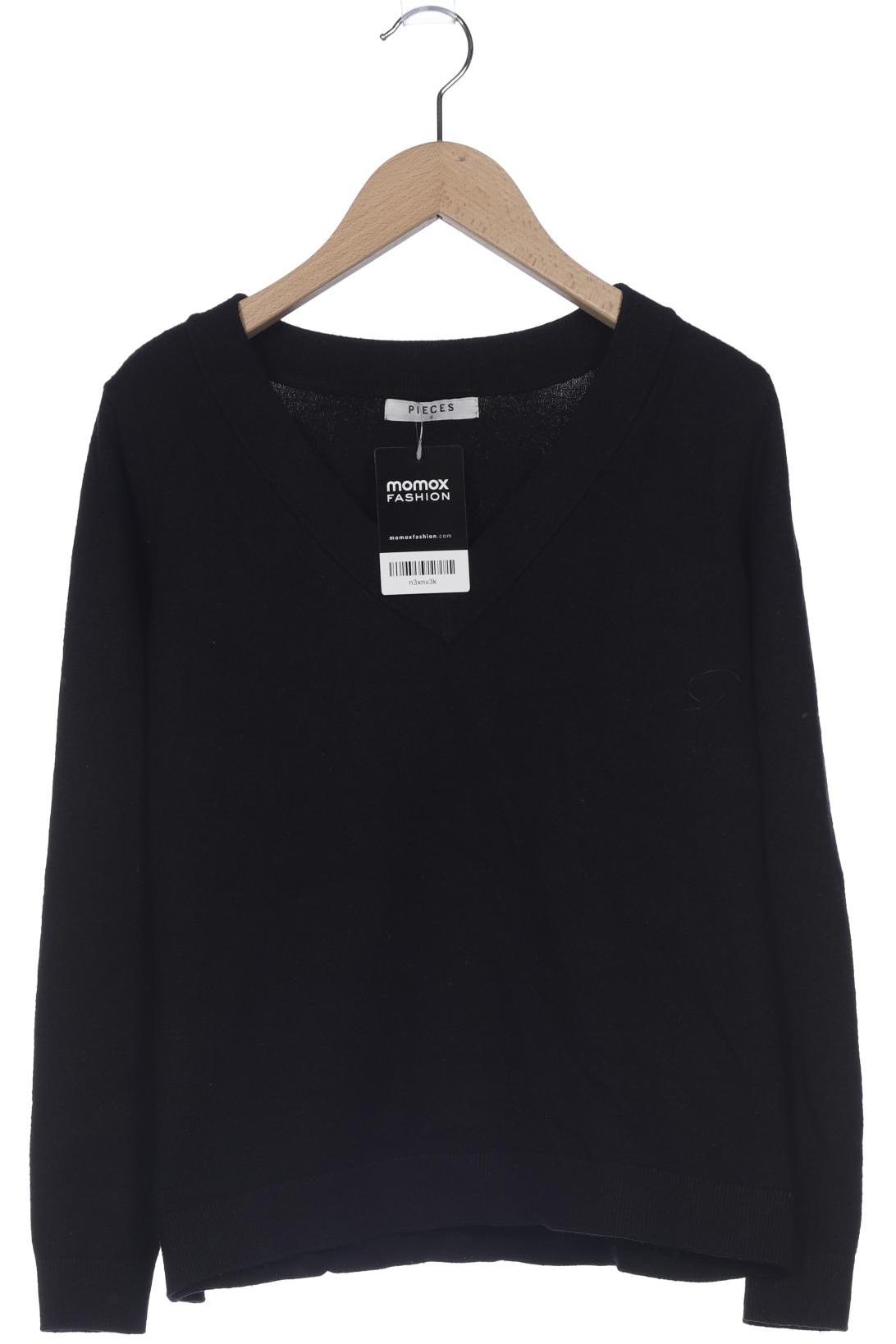 

pieces Damen Pullover, schwarz, Gr. 36
