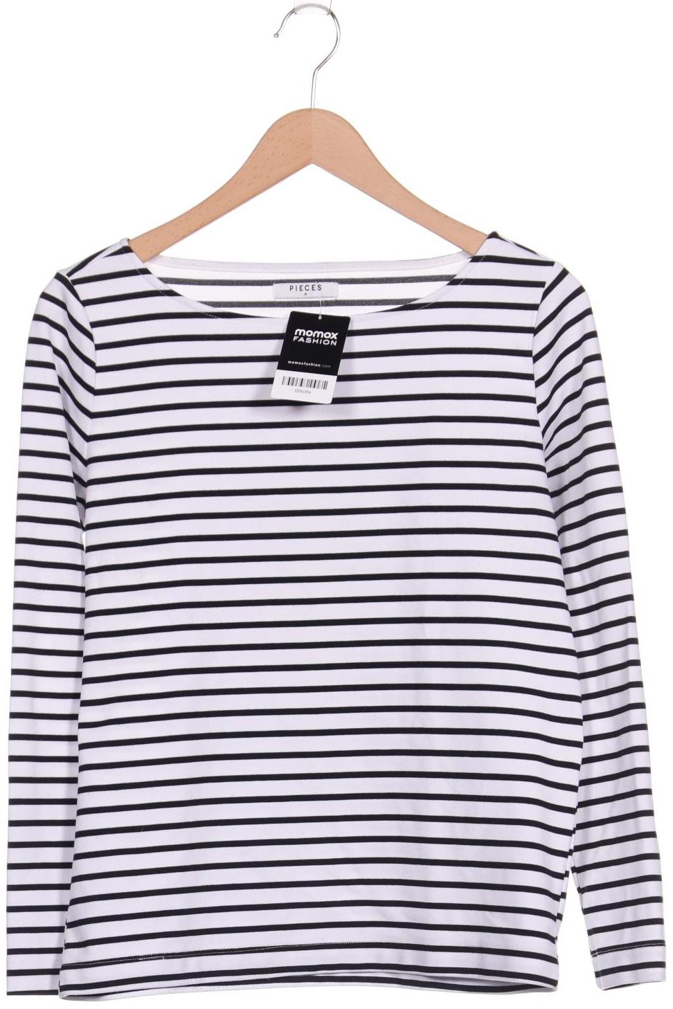 

pieces Damen Pullover, weiß, Gr. 38