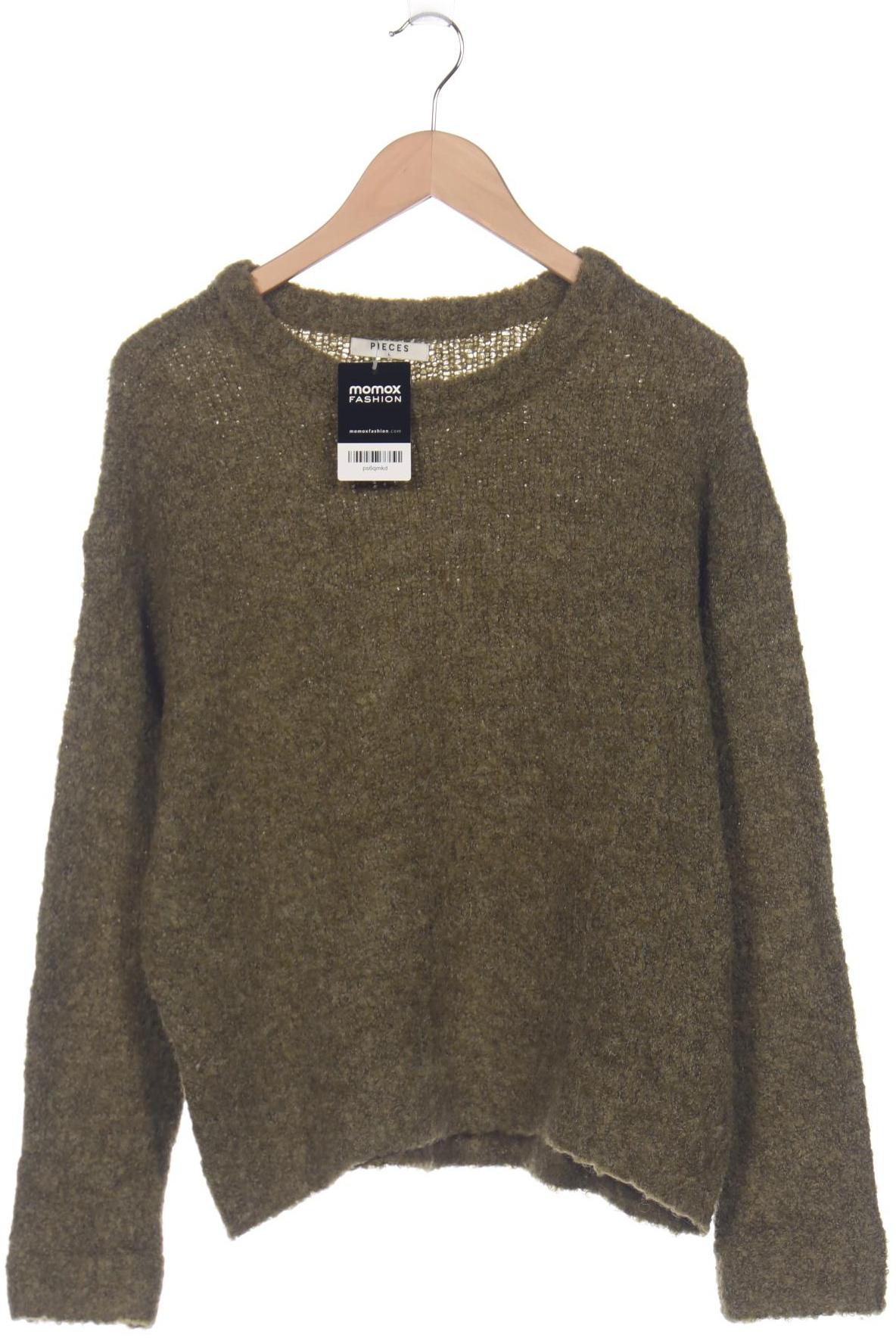 

pieces Damen Pullover, grün, Gr. 42
