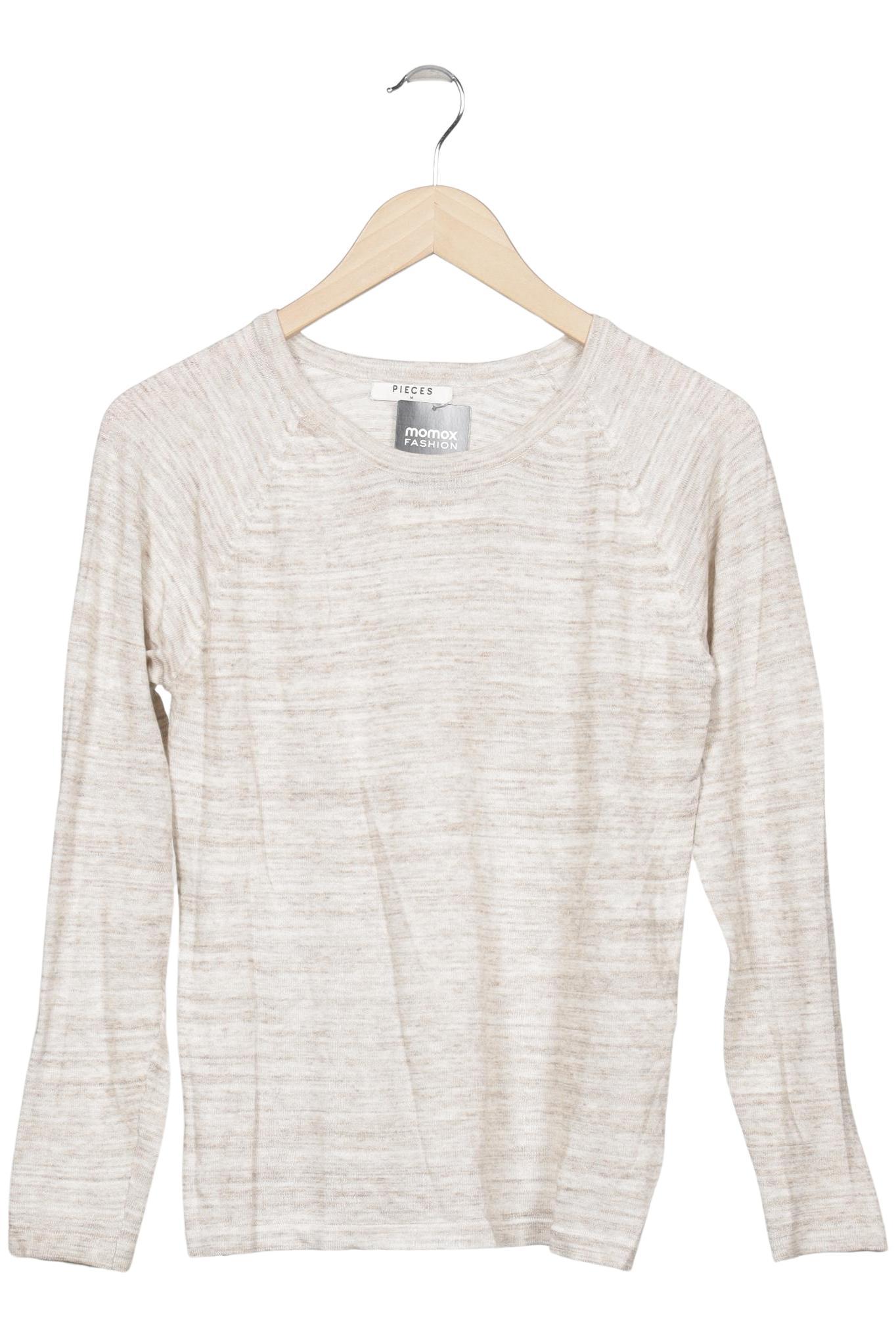 

pieces Damen Pullover, beige, Gr. 38